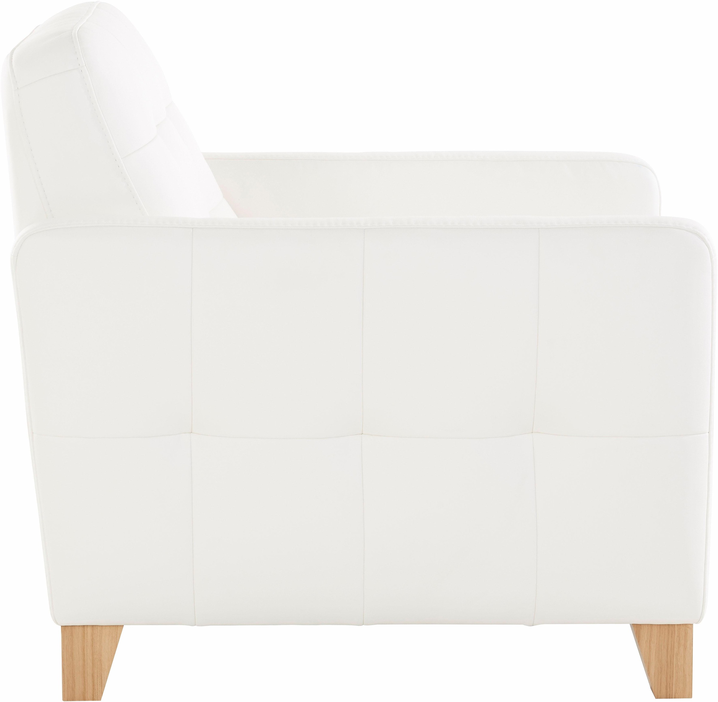 exxpo - sofa fashion Sessel »Elio, Loungesessel, aufwendige Detailverarbeitung, bequem und modern«, hoher Sitzkomfort für entspannende Momente