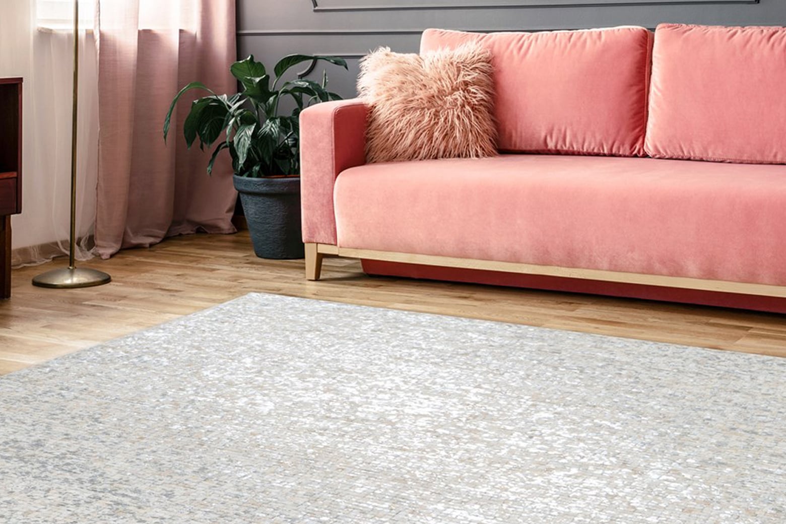 calo-deluxe Fellteppich »Vezzana 615«, rechteckig, 5 mm Höhe, echtes Rinder günstig online kaufen