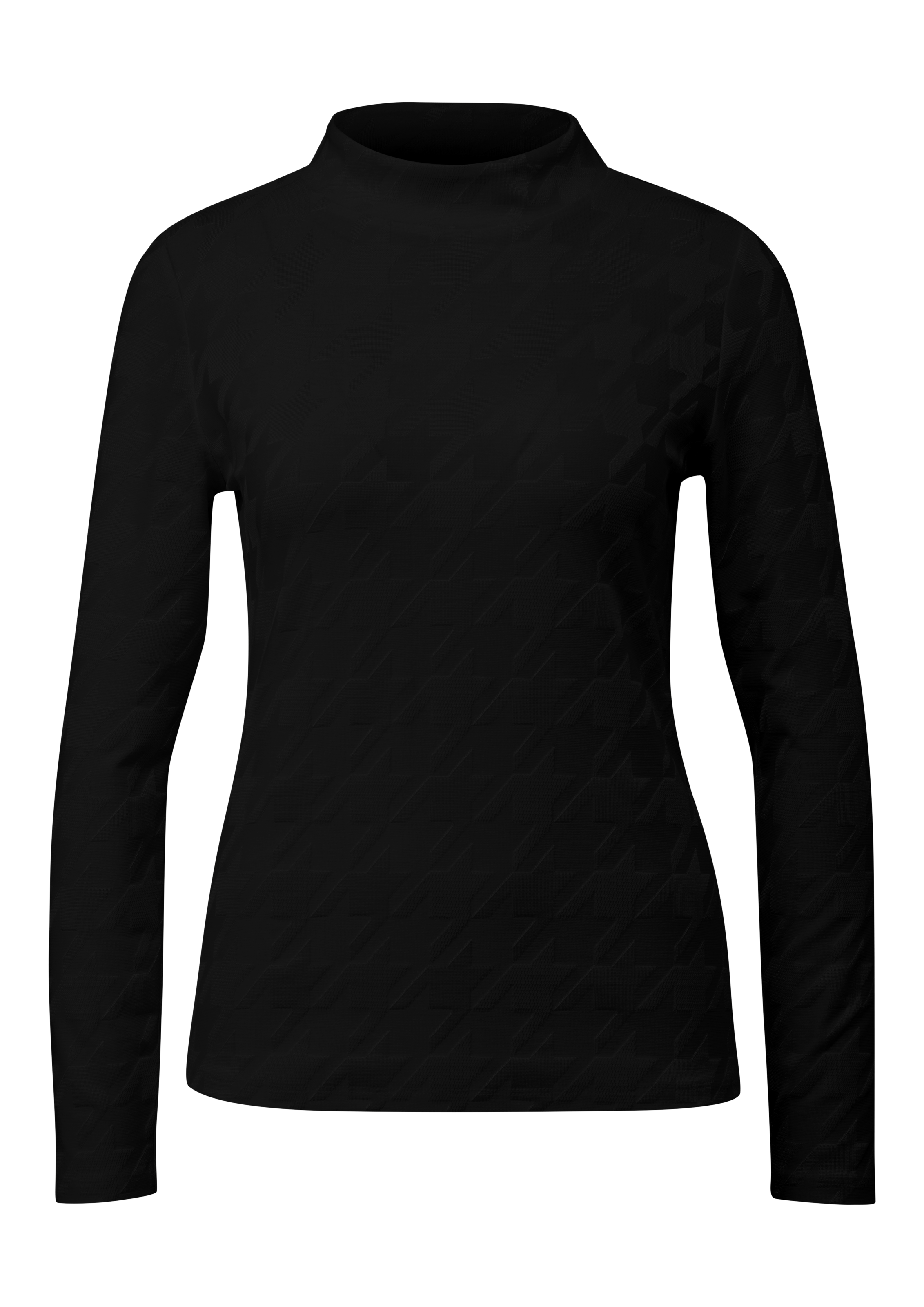 s.Oliver BLACK LABEL Langarmshirt, mit Strukturmuster