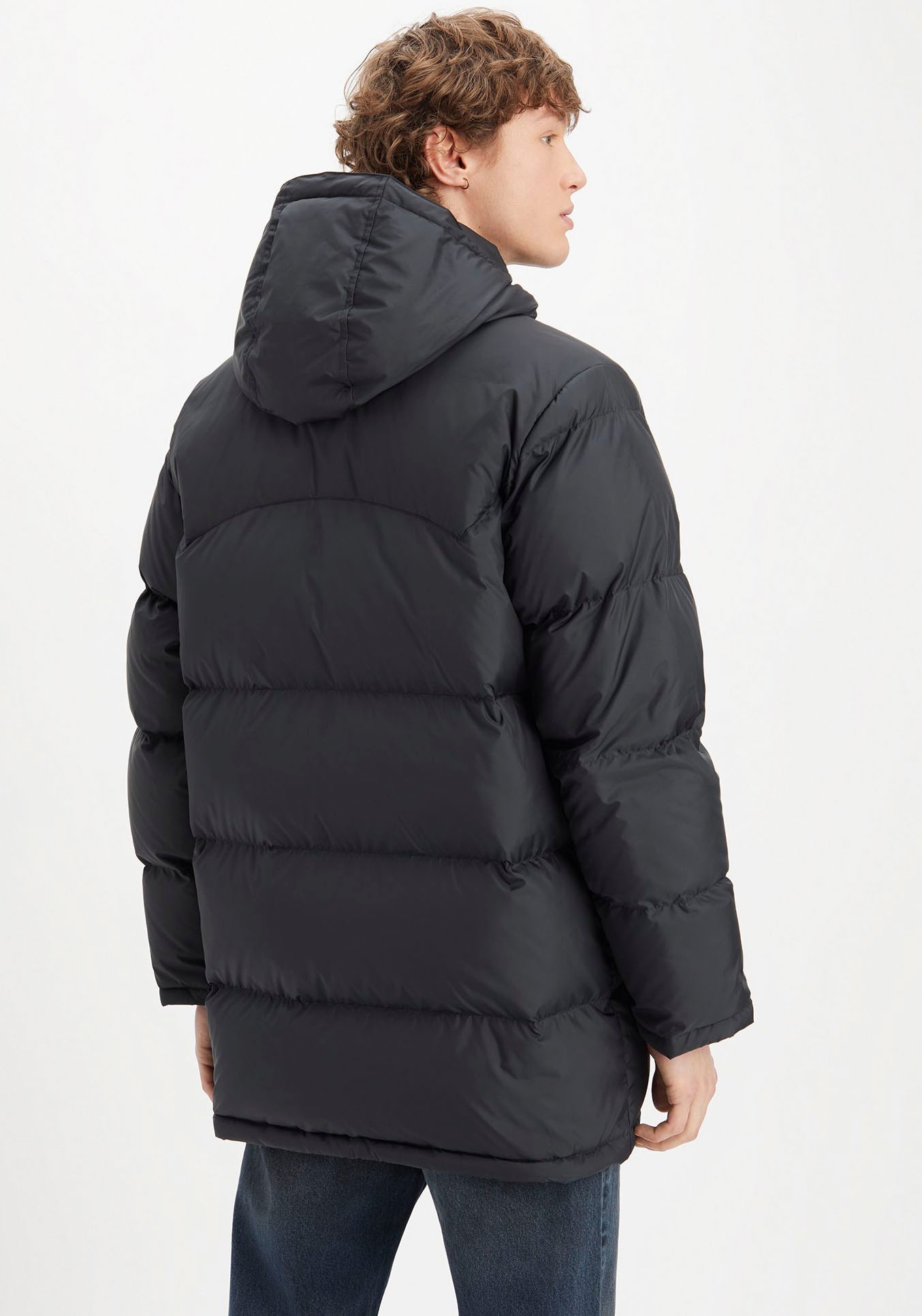 Levi's® Winterjacke »LAUREL MID PUFFER«, mit Kapuze