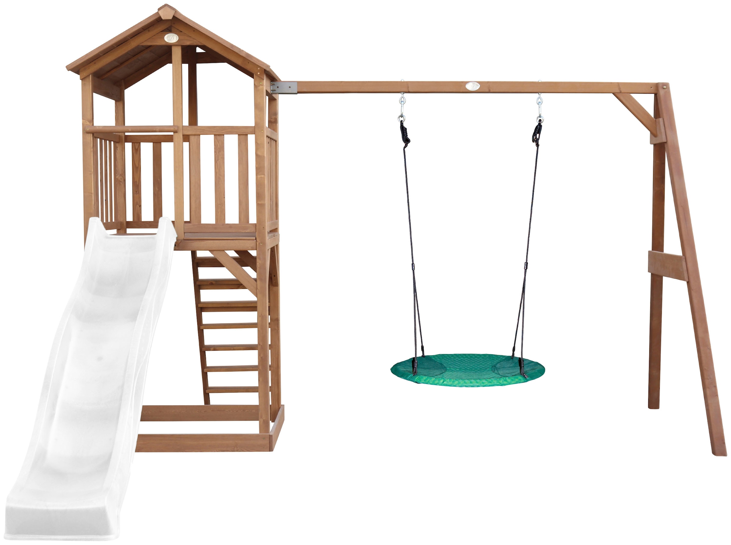 AXI Spielturm »Beach Tower«, mit Summer Nestschaukel und Rutsche