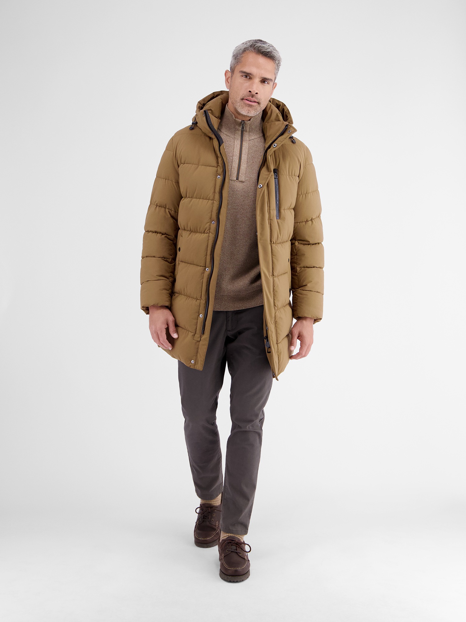 LERROS Steppjacke »LERROS Warme Steppjacke für Herren«, mit Kapuze, Wasser- und windabweisend, atmungsaktiv