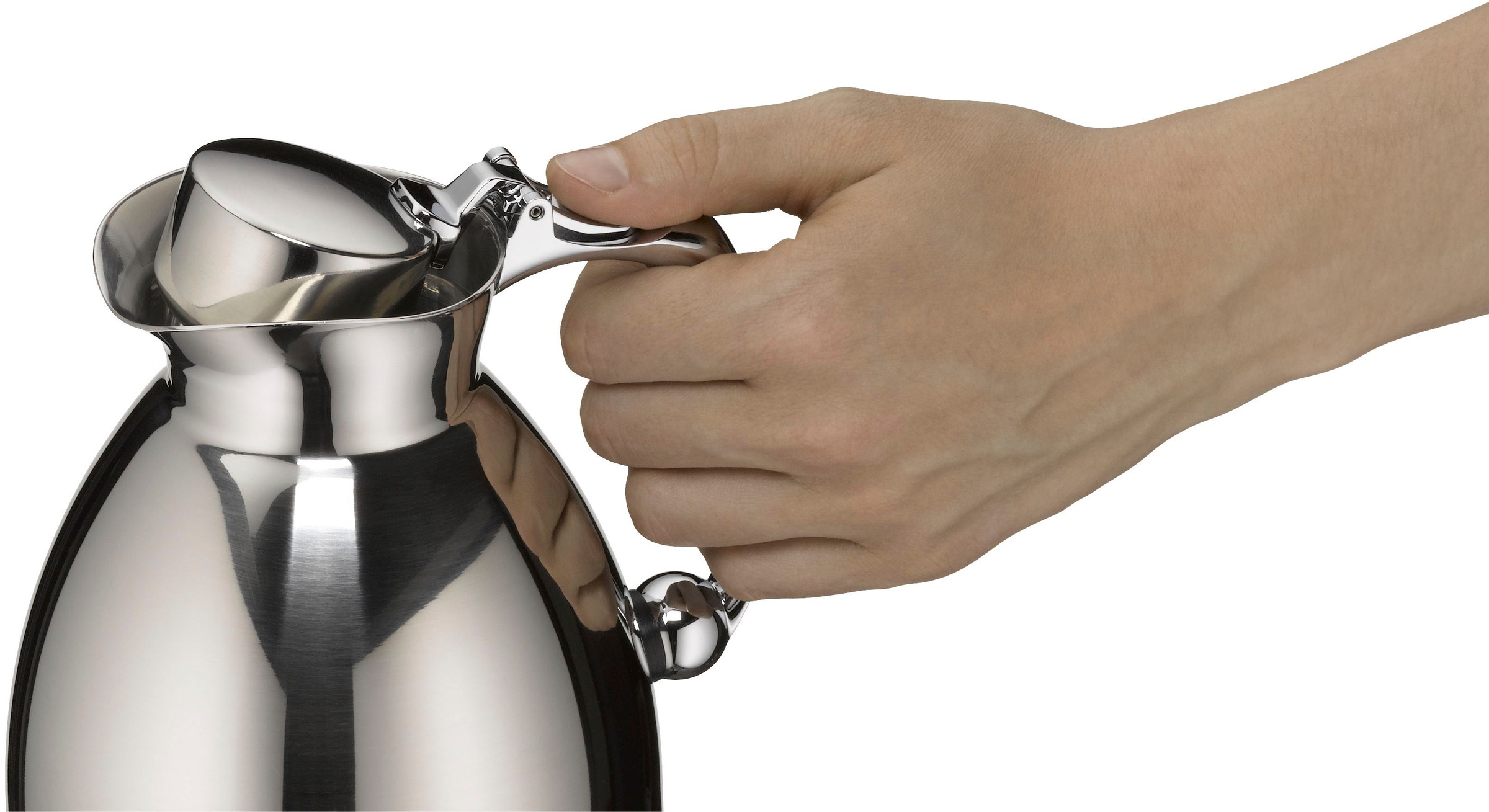 Alfi Isolierkanne »HOTELLO«, 1,50 l, doppelwandiger Edelstahleinsatz, mit AromaSafe® für puren Genuss