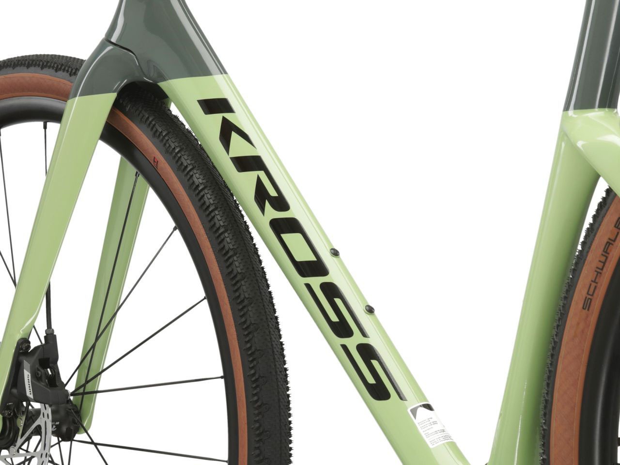 Kross Gravelbike »Gravelbike Carbon Esker RS 2.0 Grau 12 Gänge« 12 Gang SRAM APEX XPLR AXS Schaltwerk Kettenschaltung mit Carbon-Rahmen und -Gabel