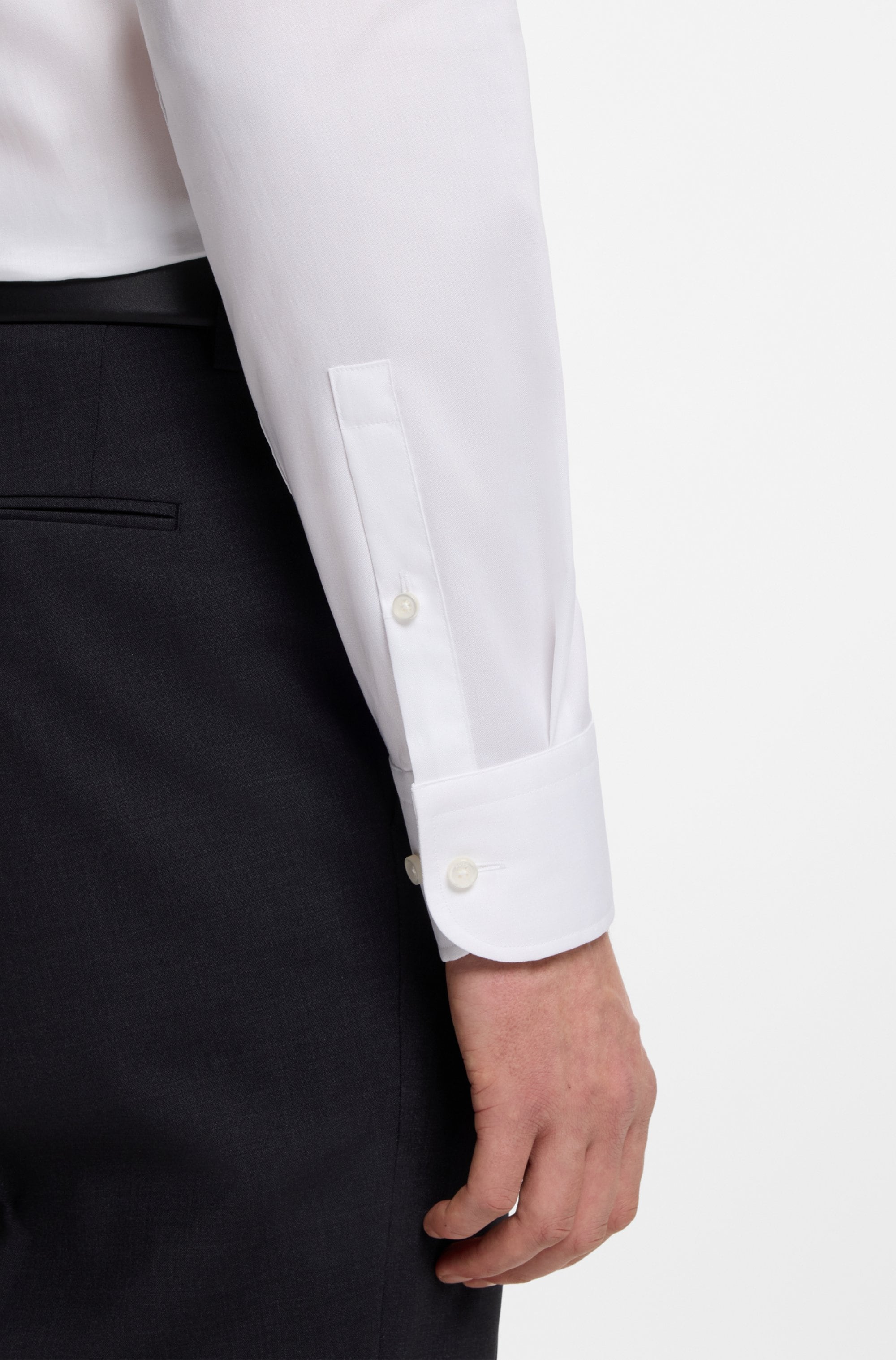 BOSS Businesshemd Kentkragen, Slim Fit, bügelleicht