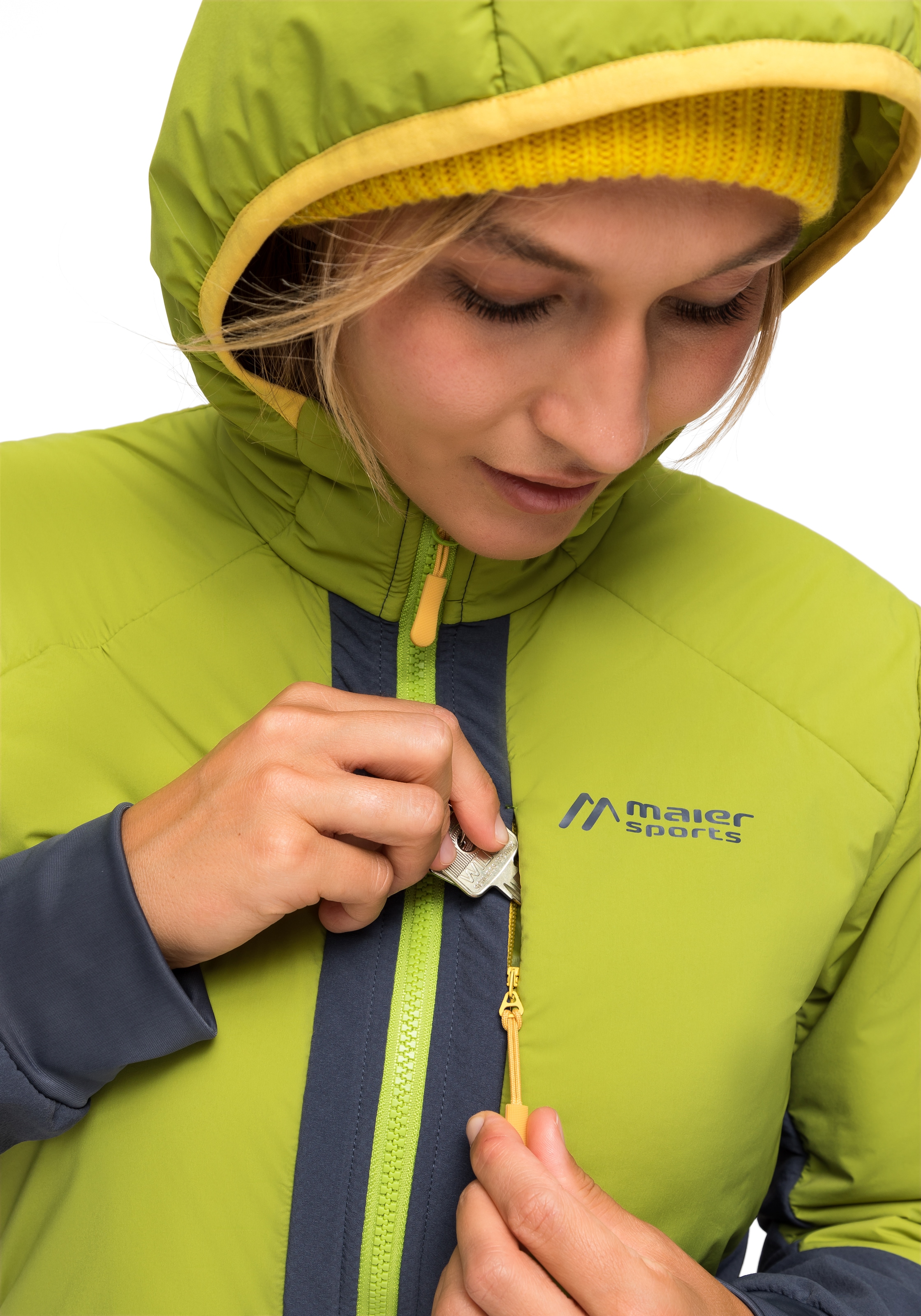 Maier Sports Outdoorjacke »Evenes Primaloft- geschnittene Touring Jacke, kaufen sportlich PL für W«, online optimal