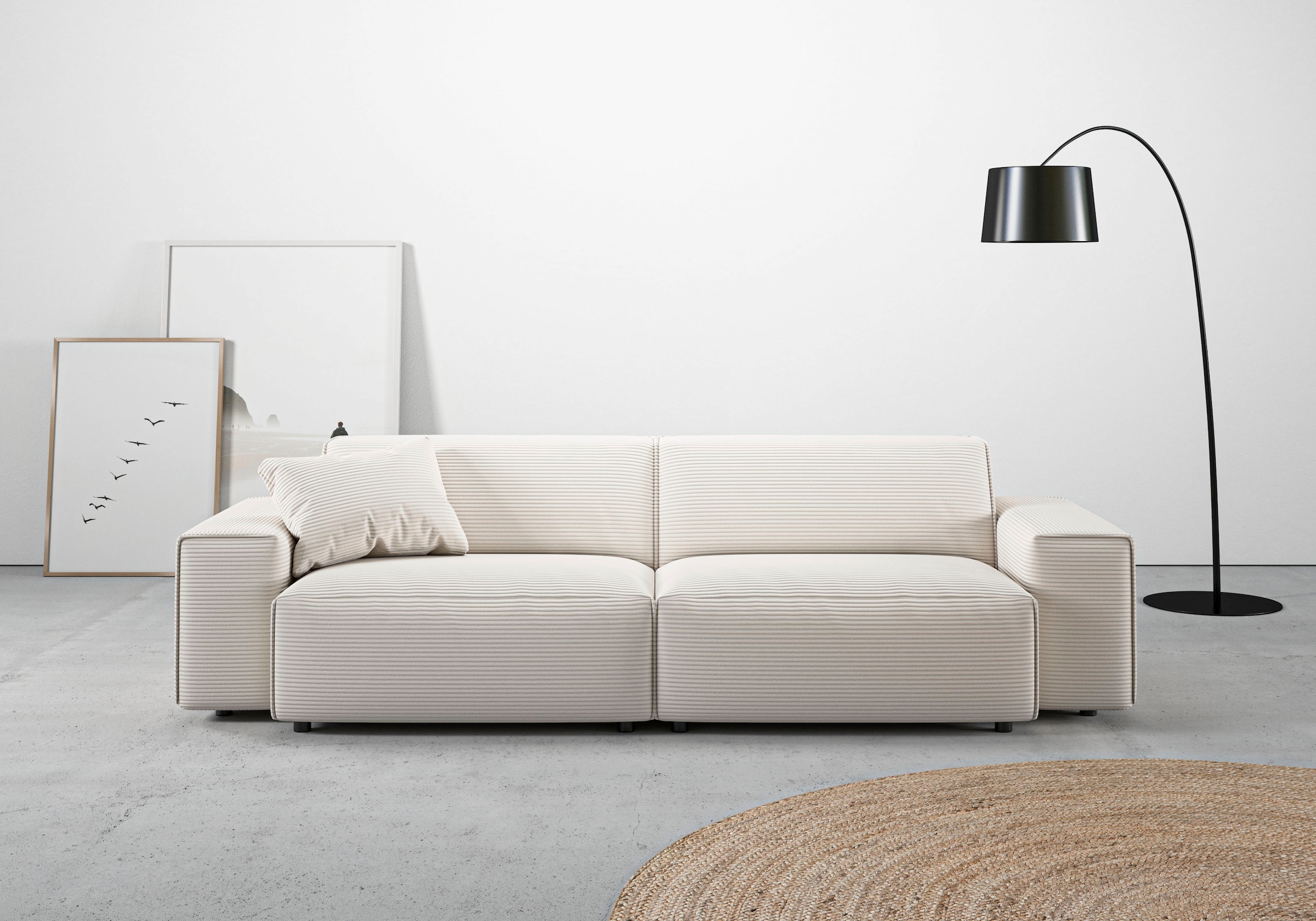 Big-Sofa »Glimminge  auch in Breitcord, Feincord + Easy care-Bezug,«, besondere...