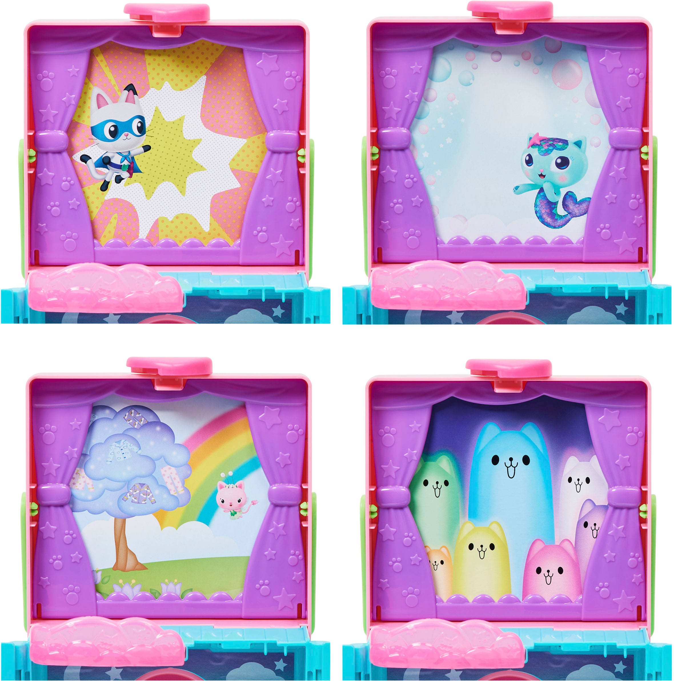 Spin Master Spielwelt »Gabby's Dollhouse – Rainbow Closet Kleiderschrank«