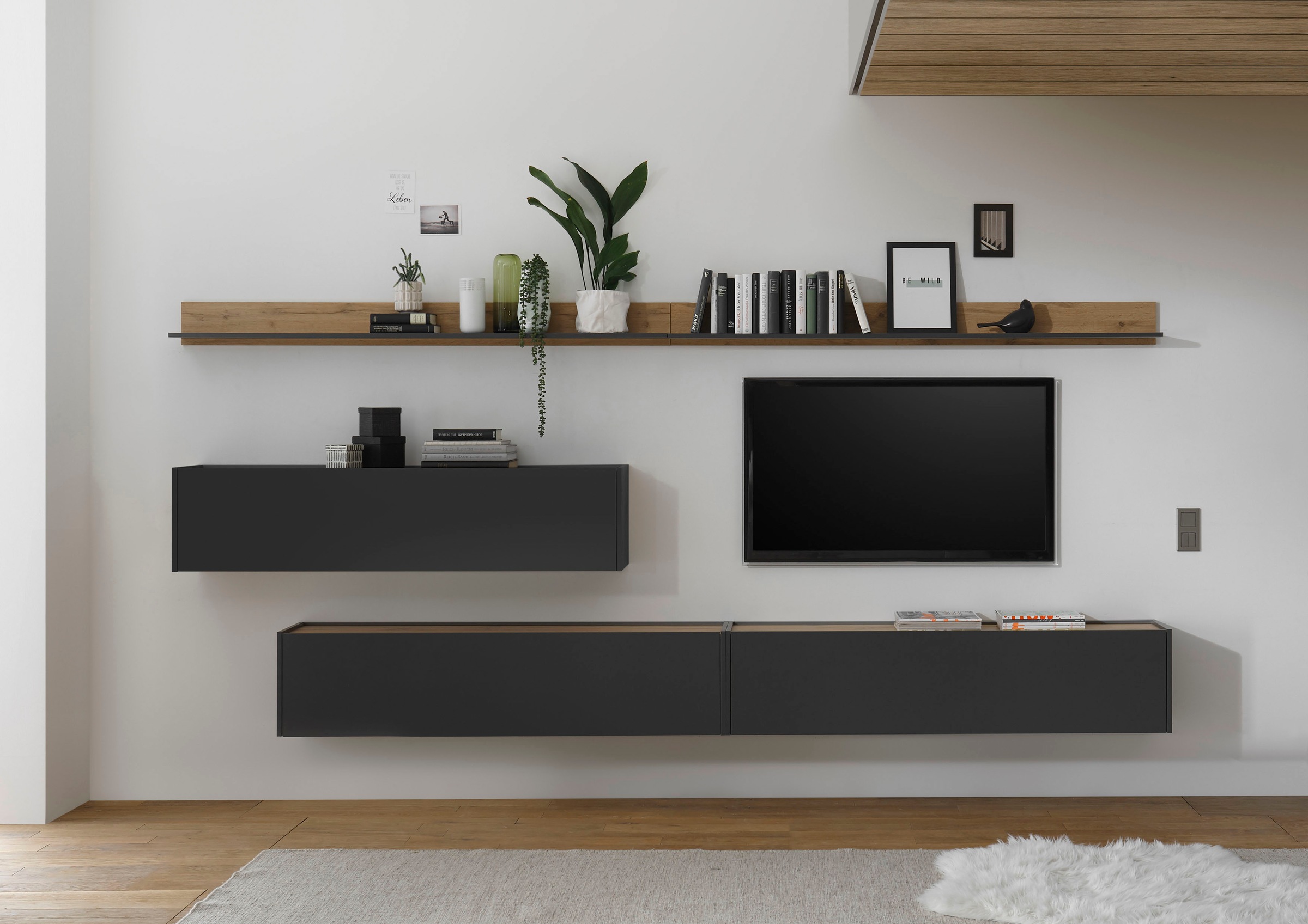 INOSIGN Wohnwand »City/Giron, moderne Anbauwand, Komplettset in vielen Farb günstig online kaufen