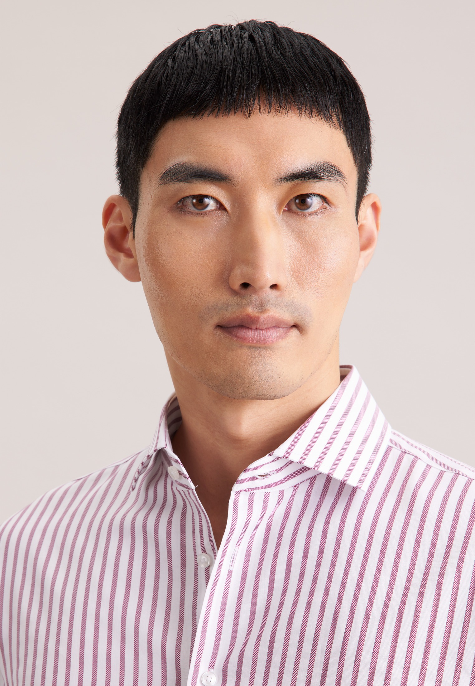 seidensticker Businesshemd »Schwarze Rose« Slim 1/1 Kentkragen Gestreift