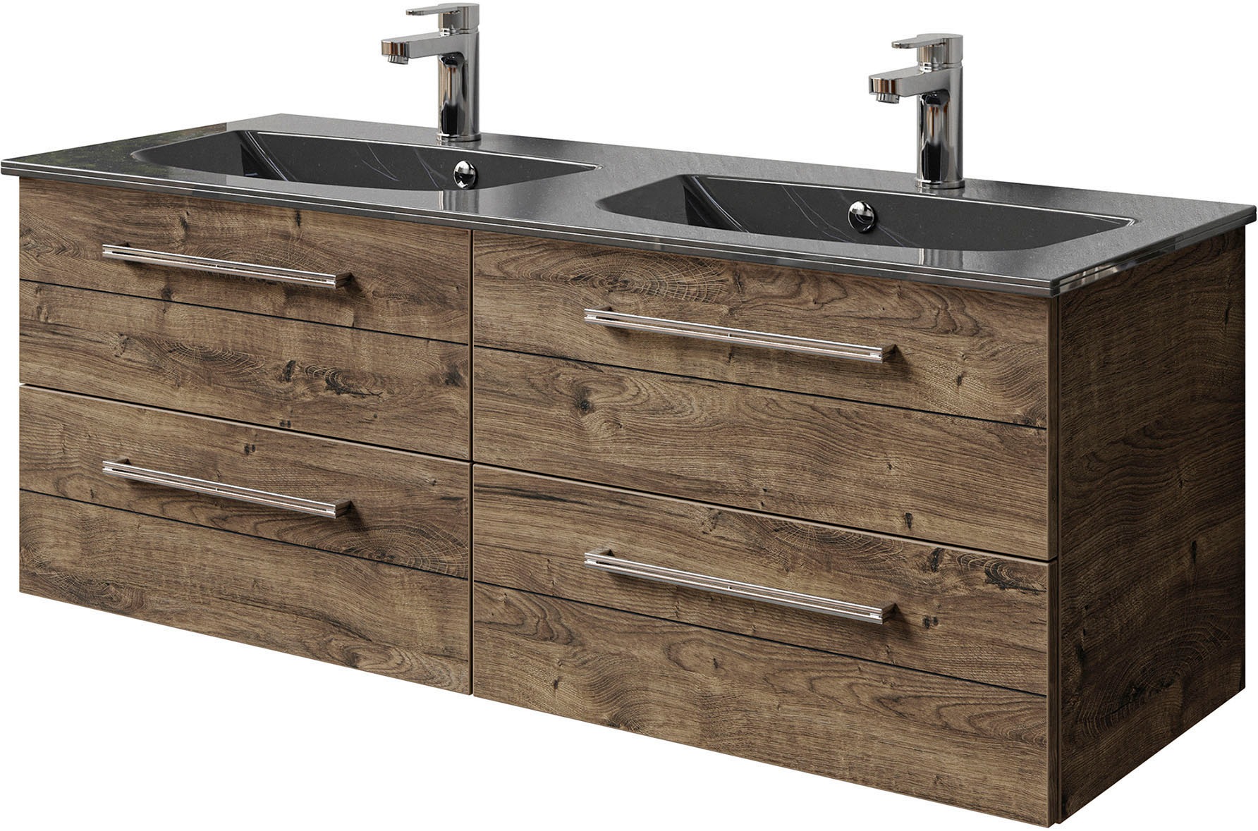 Saphir Waschtisch »Serie 6025 Mineralmarmor-Waschtisch mit Unterschrank, 13 günstig online kaufen