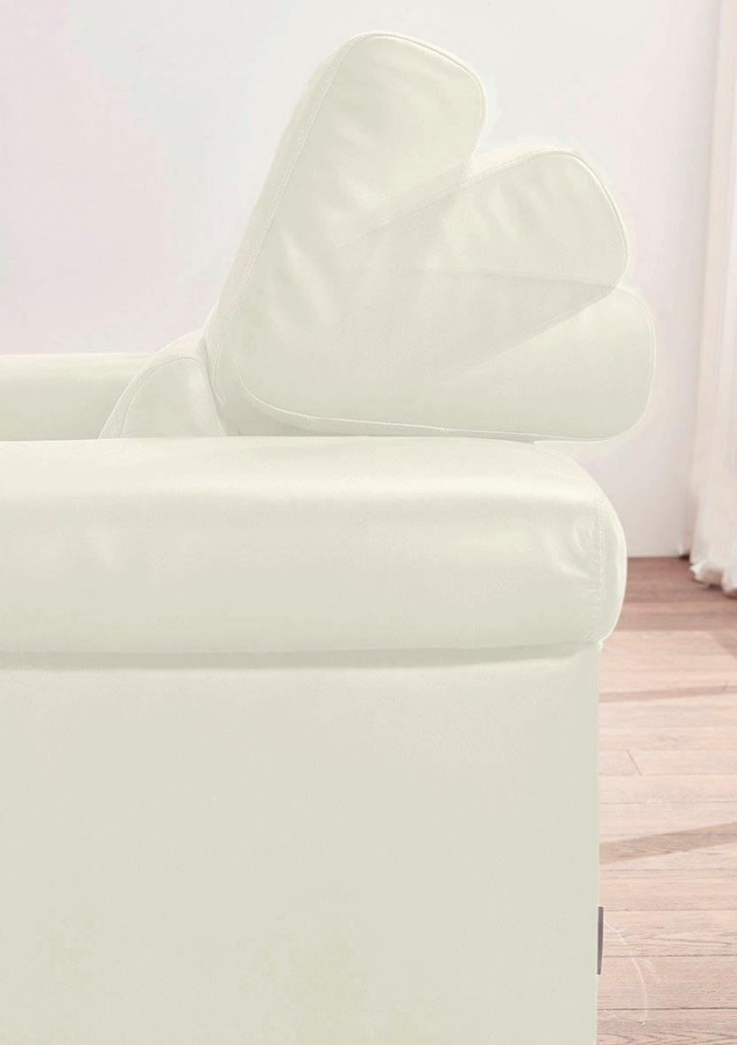 W.SCHILLIG 2-Sitzer »finn«, German Design Award 2016, Fußgestell Chrom glänzend, Breite 210 cm