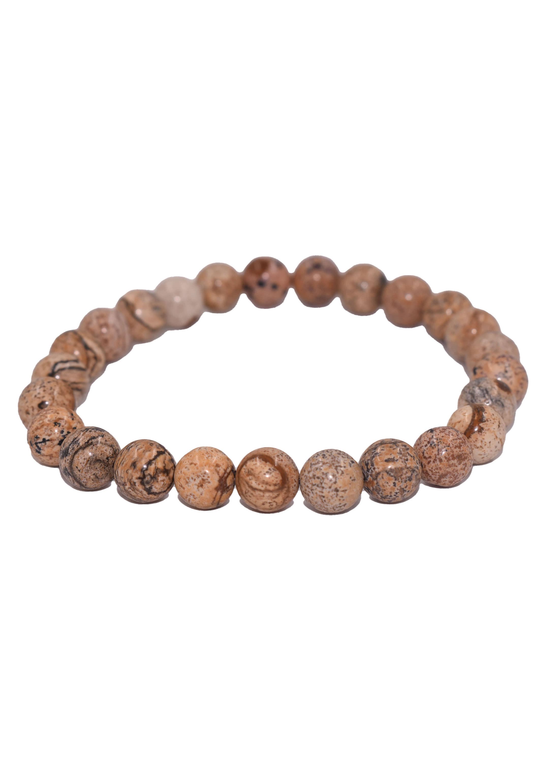 Firetti Armband »Schmuck Geschenk Armschmuck Armkette Edelstein Farbstein Jaspis« Made in Germany - mit Jaspis