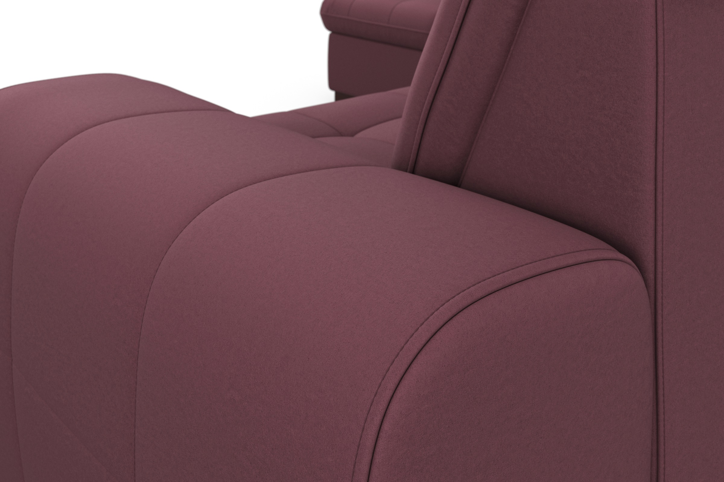sit&more Ecksofa »Luxor L-Form«, wahlweise mit Bettfunktion, Bettkasten und Kopfteilverstellung