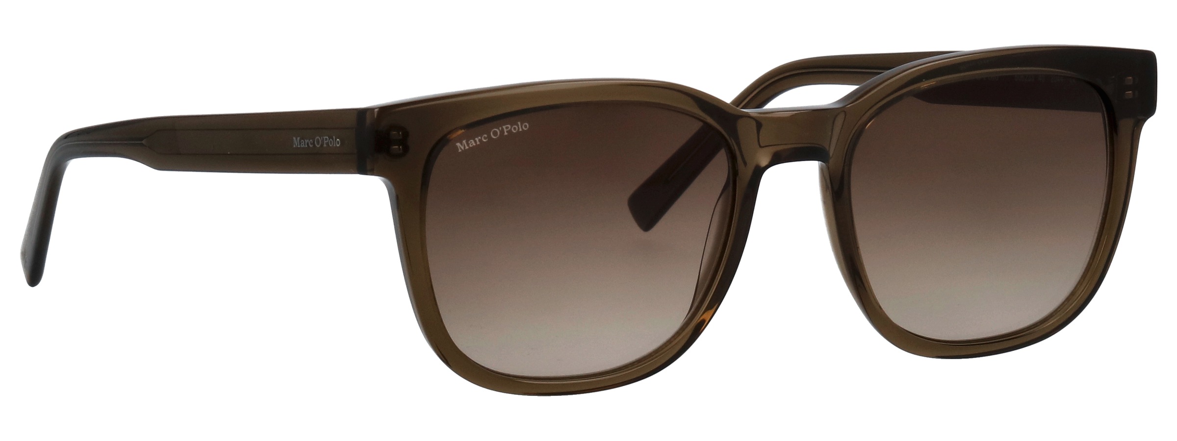 Marc O'Polo Sonnenbrille »Modell 506233« Form Karree/Soft, Logoschriftzug auf Bügel, Kunststofffassung