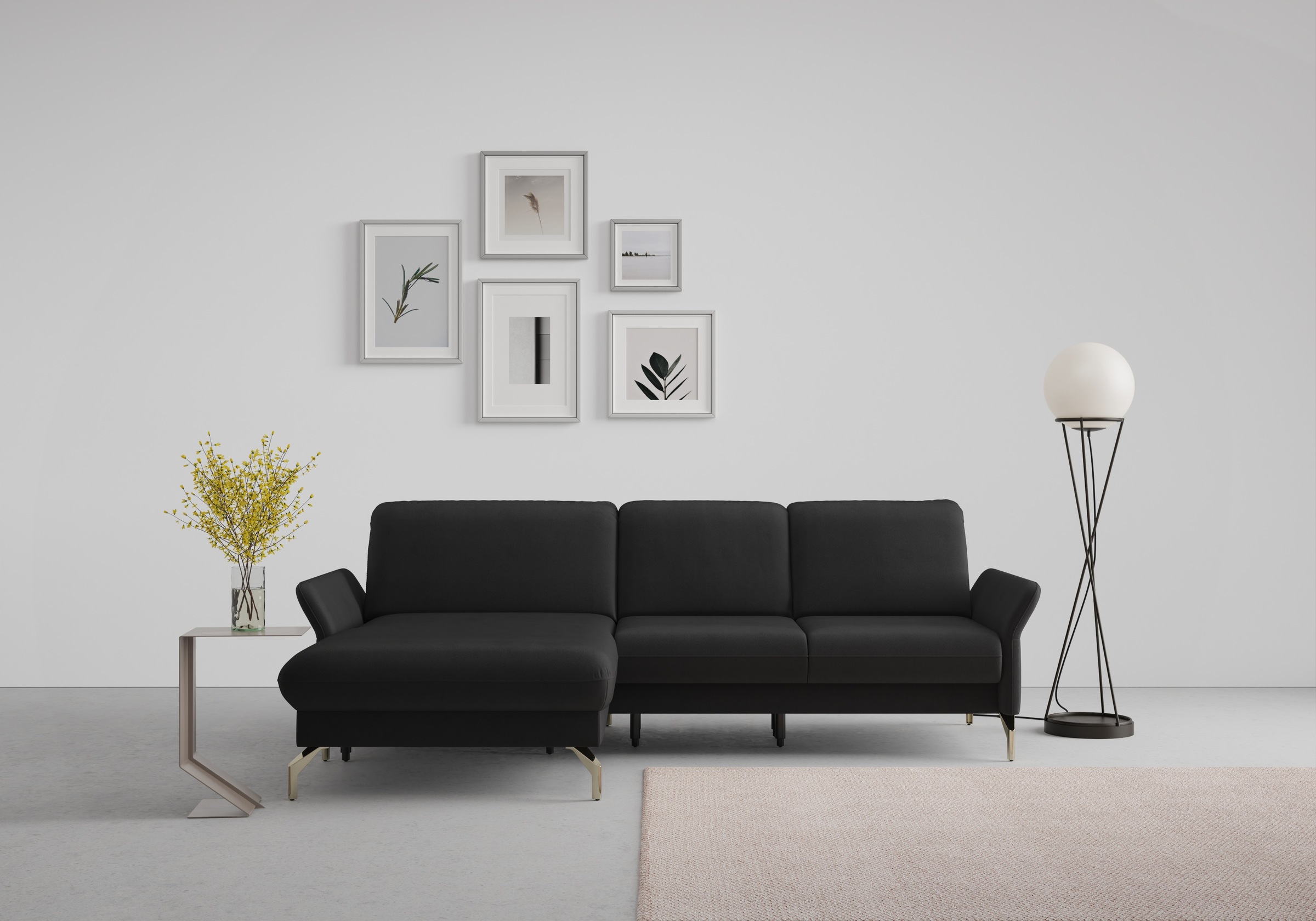 sit&more Ecksofa »Fashion L-Form«, wahlweise mit Kopfteilverstellung, Vorzi günstig online kaufen