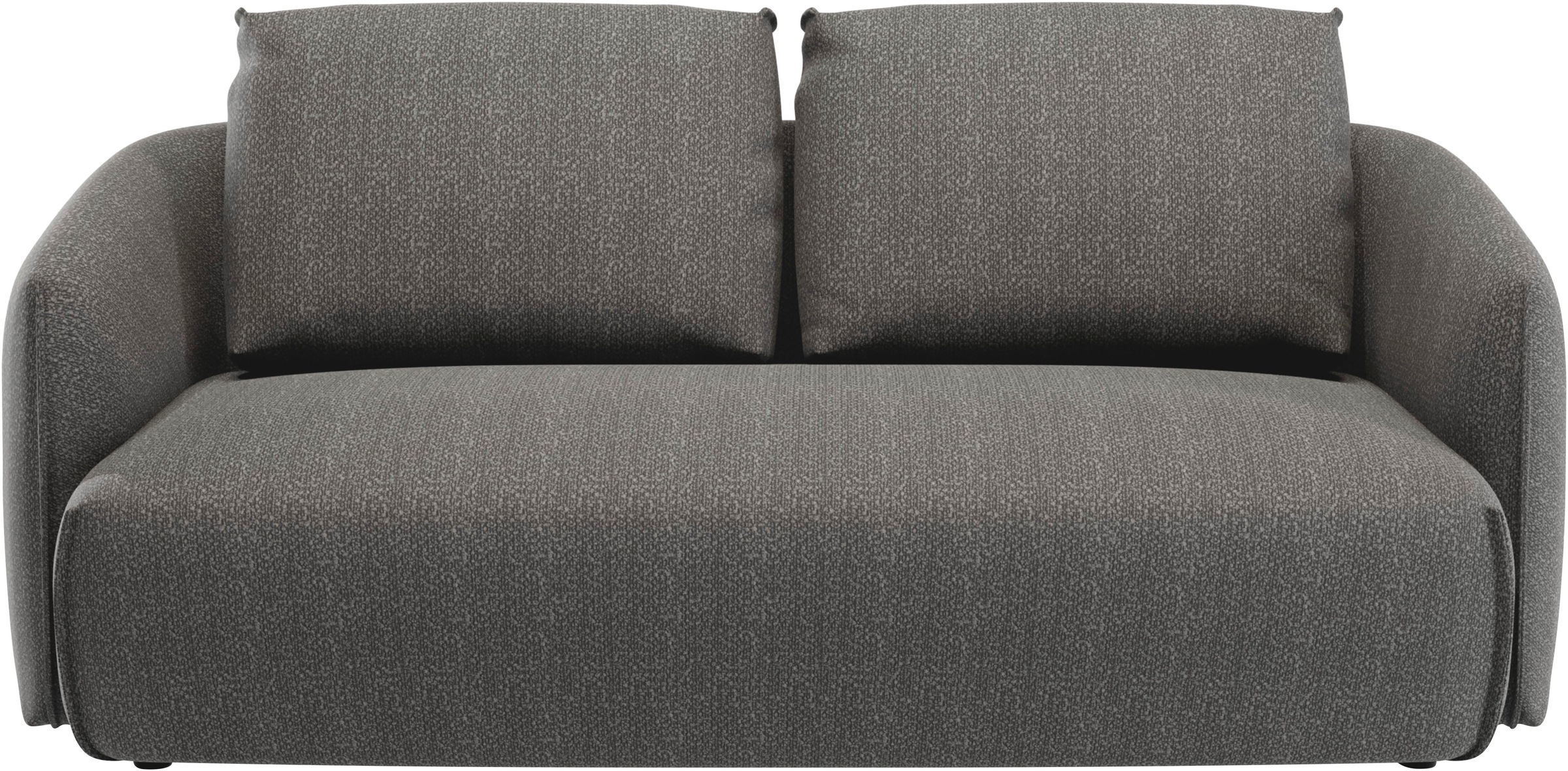 TRENDMANUFAKTUR 2-Sitzer "Shawn Designsofa, elegant geschwungen Armlehnen, günstig online kaufen