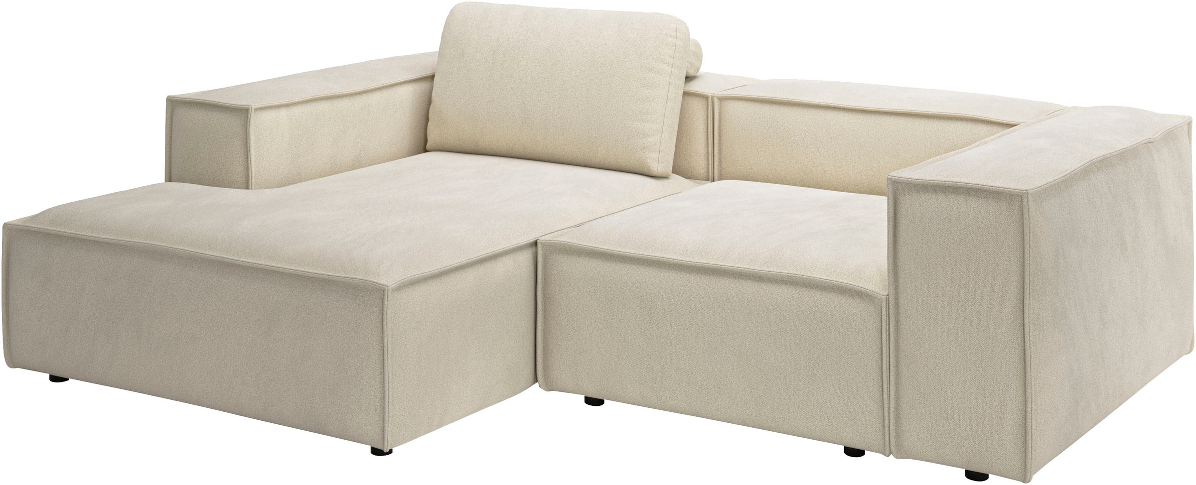 Places of Style Ecksofa »Watertown, kompakte L-Form, 246 cm breite für klei günstig online kaufen