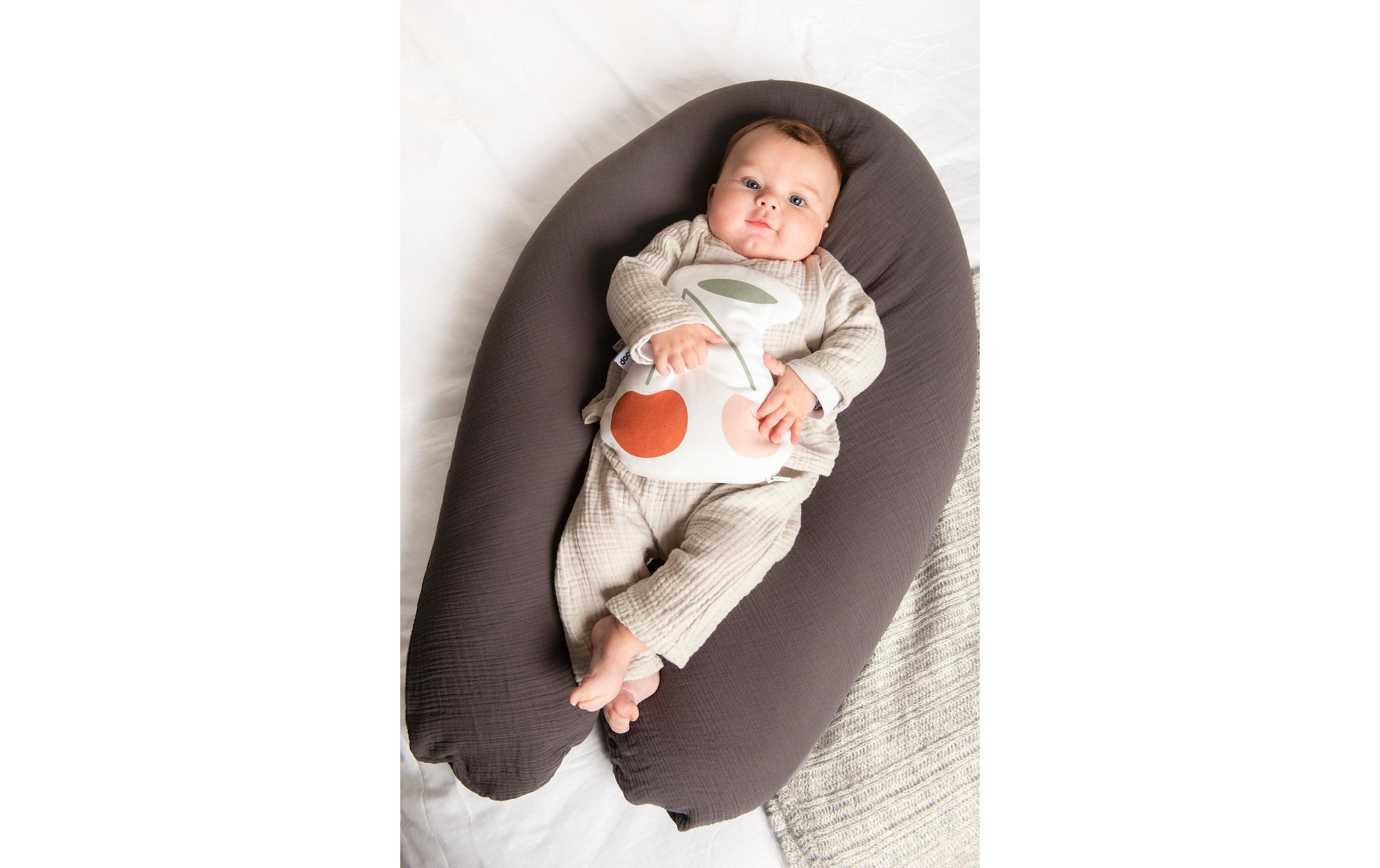   Stillkissen »Doomoo Comfy Big Grau«