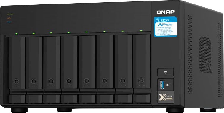 QNAP NAS-Gehäuse »TS-832PX-4G«