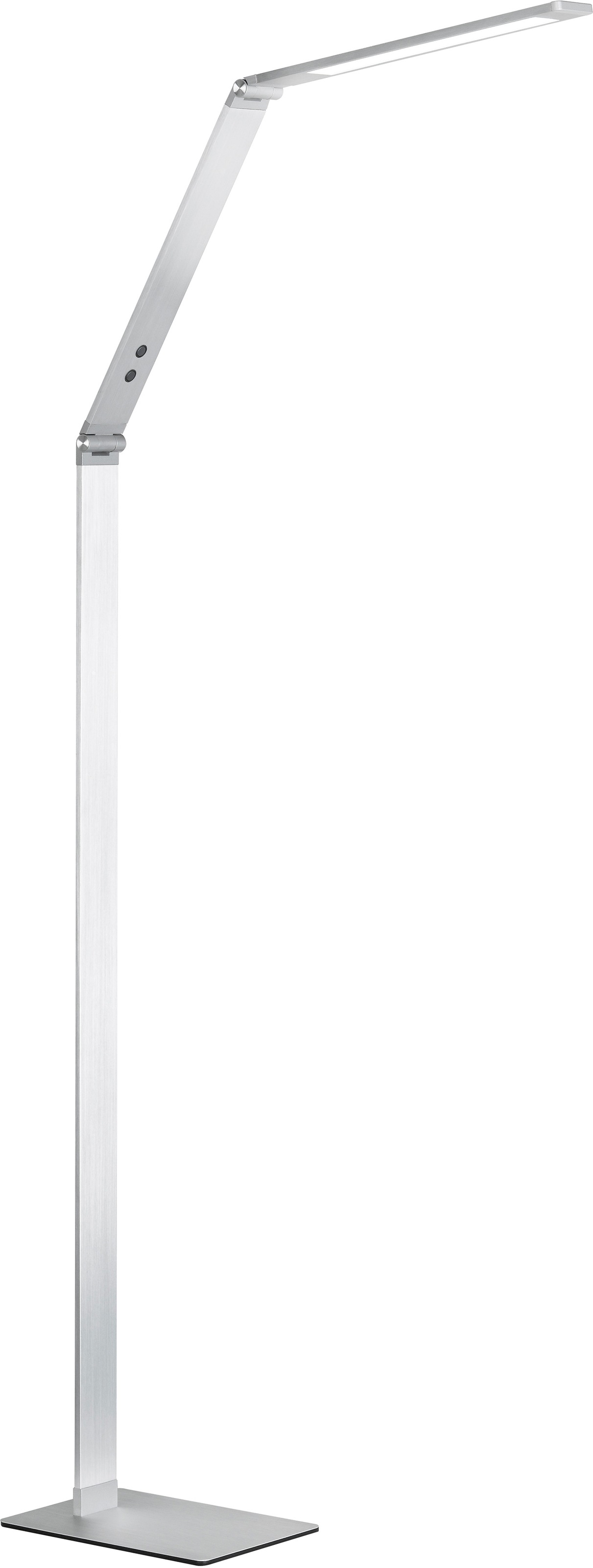 FISCHER & HONSEL LED Stehlampe »Geri« LED-Modul Neutralweiß Tageslichtweiß Warmweiß aluminiumfarben