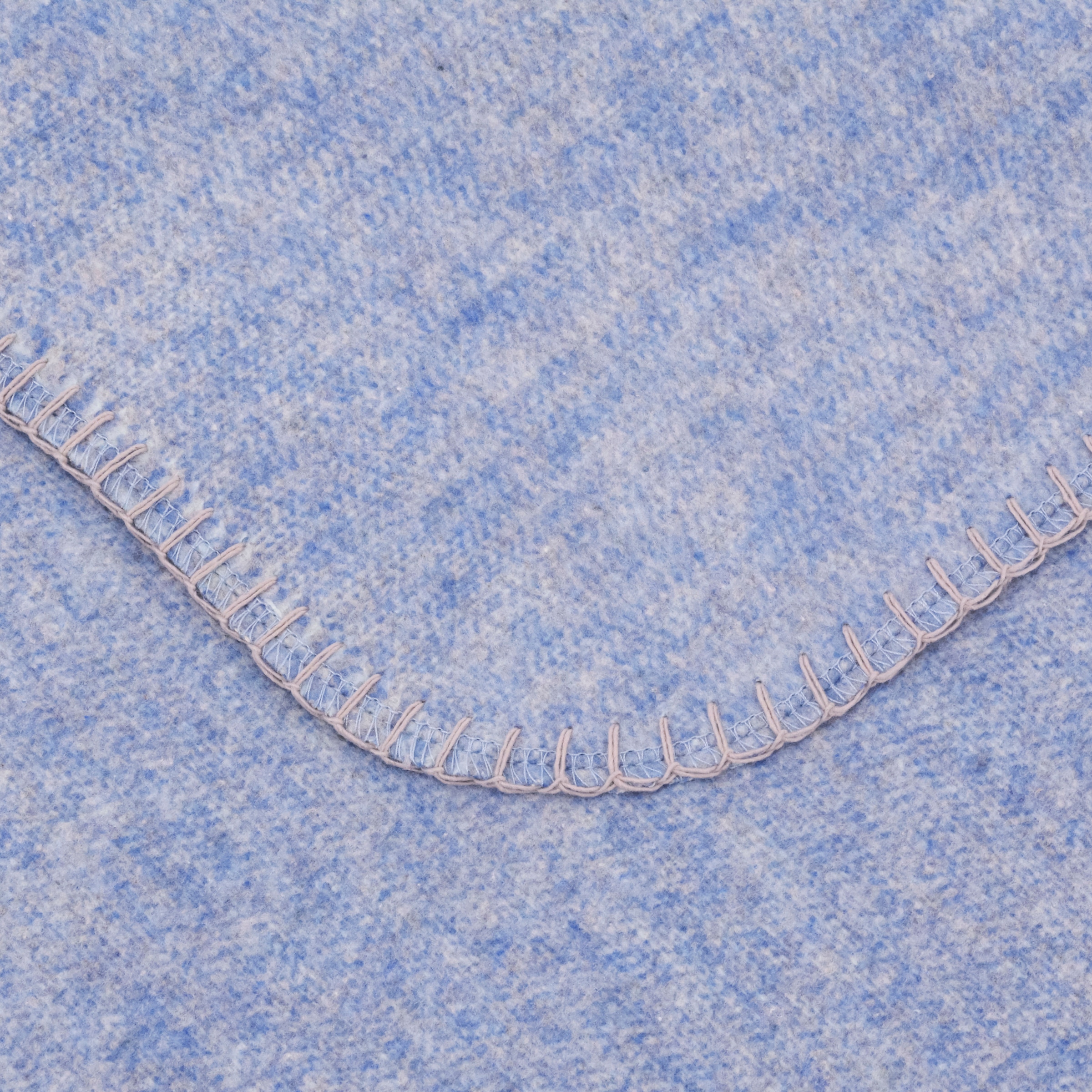 SETEX Wohndecke »Kuscheldecke«, mit Ziernaht in Melange-Optik, Kuscheldecke