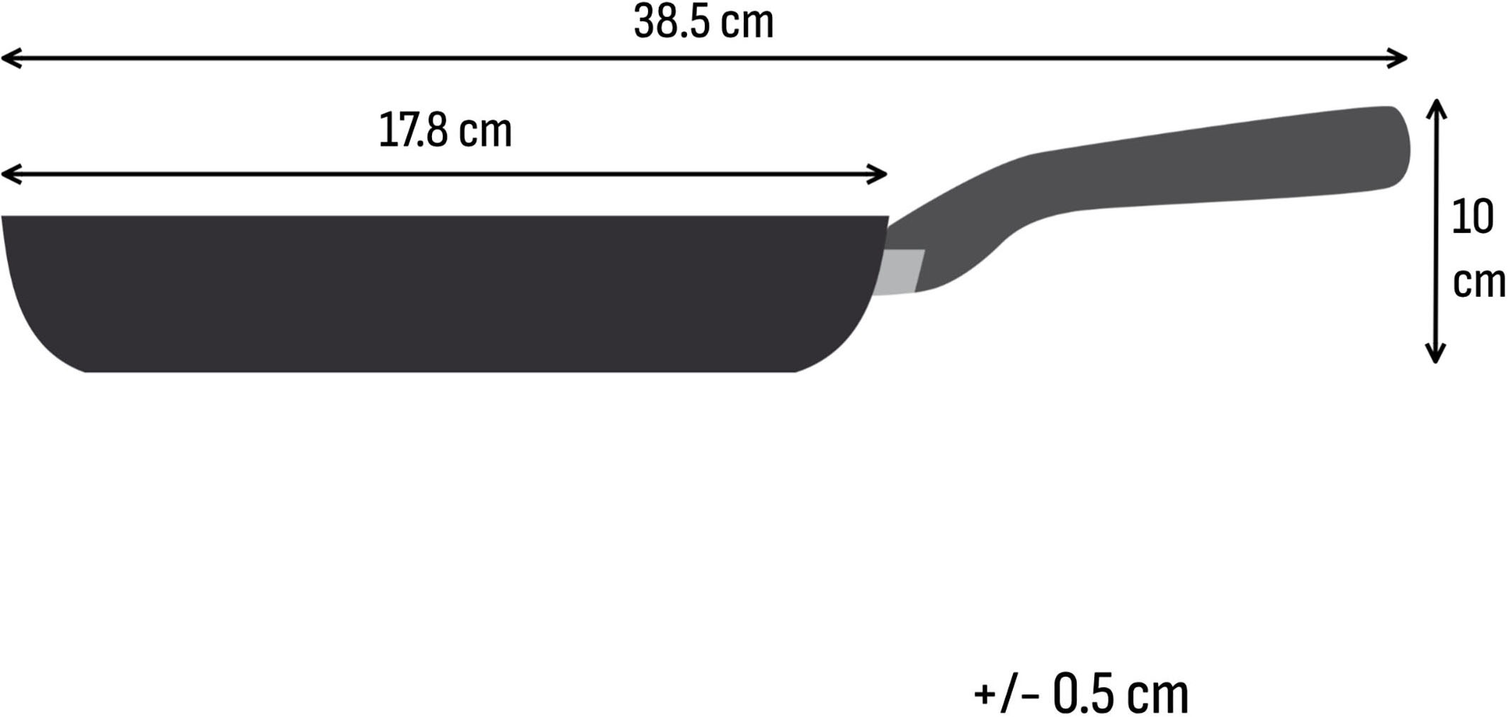 Tefal Bratpfanne »Emotion+« Edelstahl 1 tlg. Premium Edelstahl, Induktion, spülmaschinenfest, hochglanzpoliert