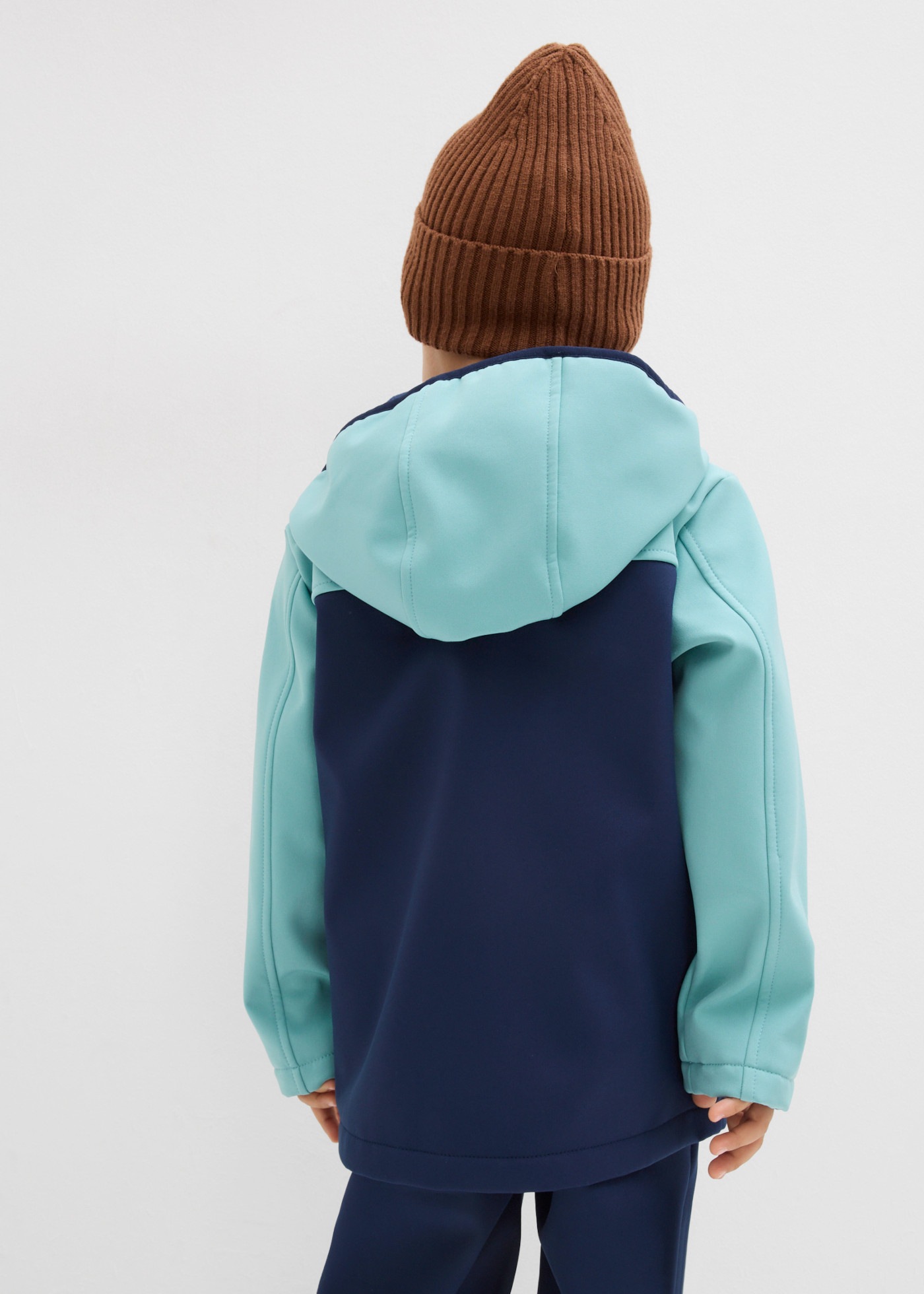 bonprix Softshelljacke mit Thermo-Ausstattung, für Jungen, aus Polyester und Elasthan