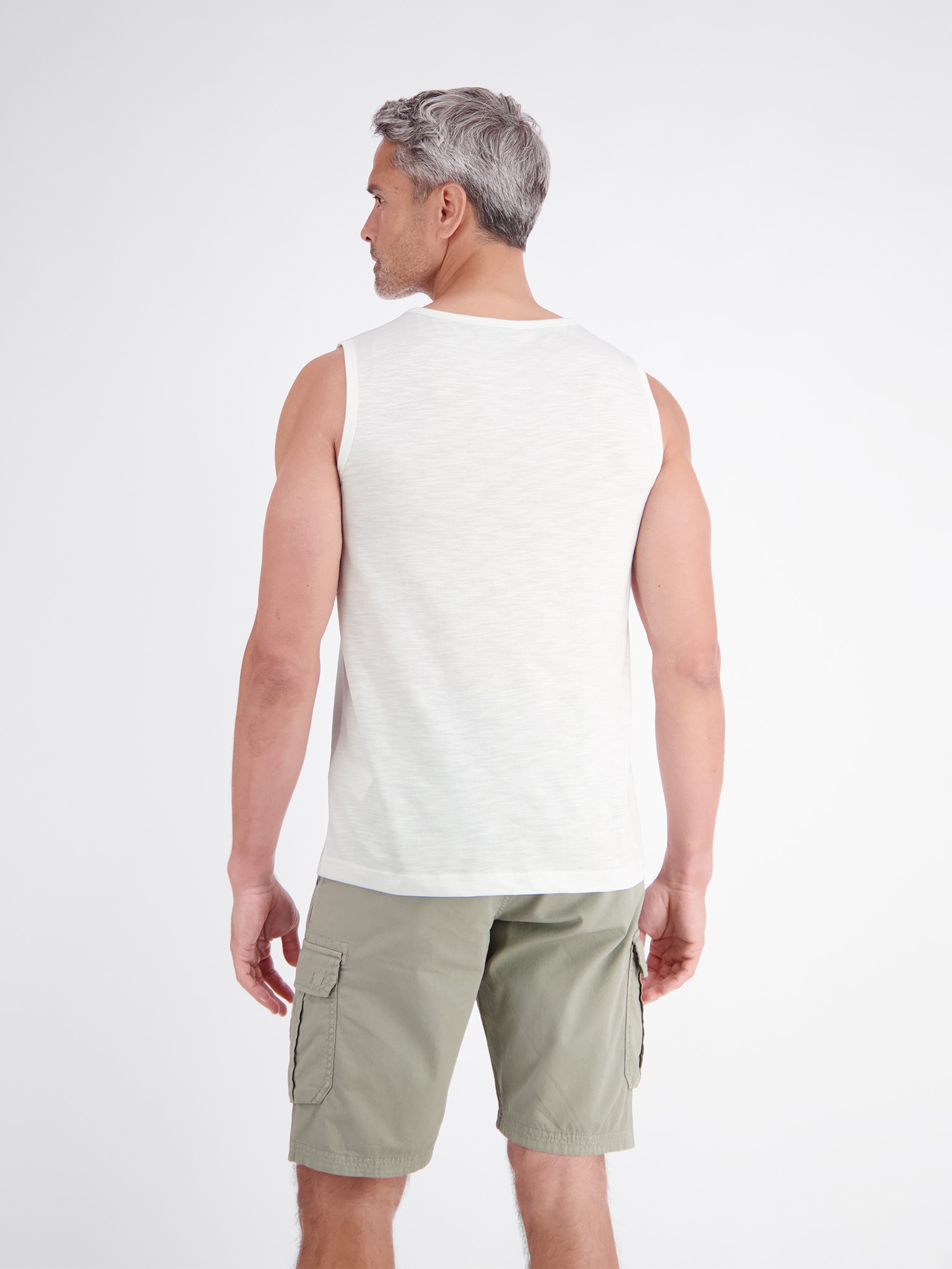 LERROS Tanktop Sommershirt/ärmellos mit Frontprint