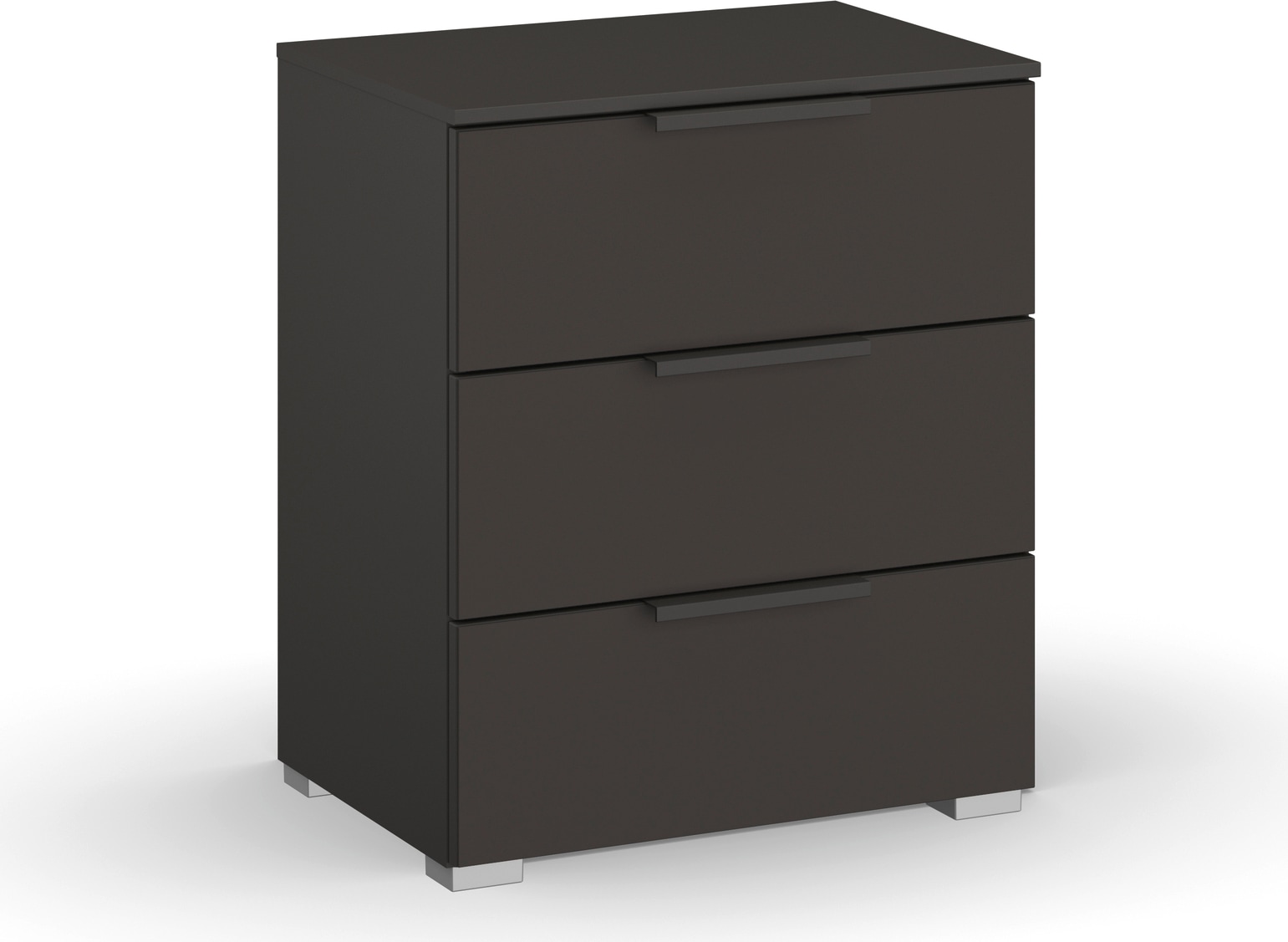 rauch Nachtkommode »Nachttisch Nachtkonsole Nachtschrank SKAT MERIDIAN« inkl. SOFT-CLOSE-FUNKTION,  mit 3 Schubladen in elegantem Design MADE IN GERMANY