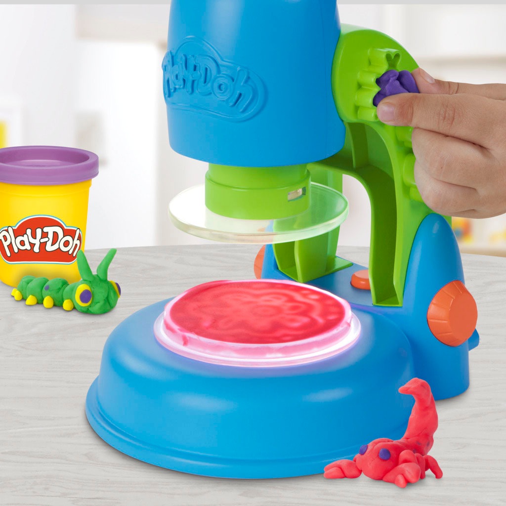 Hasbro Knetform-Set »Play-Doh, Mikroskop mit Licht«