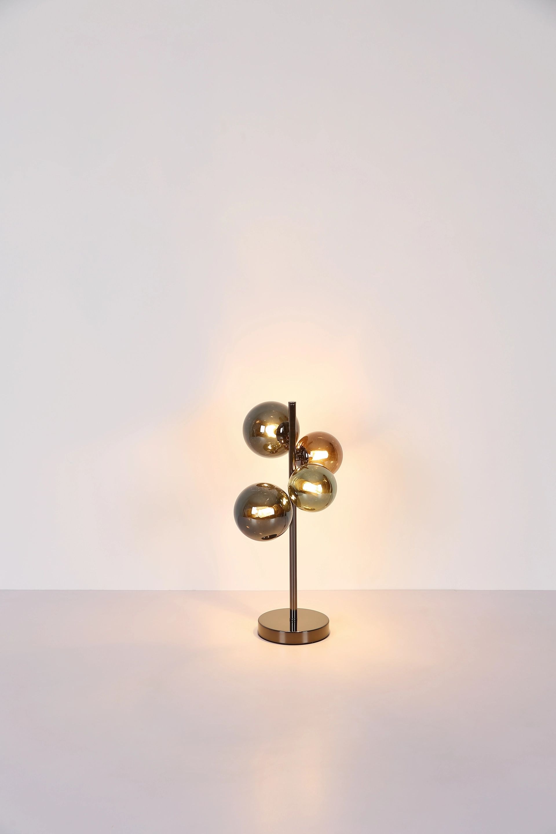 GLOBO LIGHTING LED Tischleuchte »RIHA«, Leuchtmittel G9 | Leuchtmittel wechselbar, Nachttischlampe, Flur, Wohnzimmer, Glas, Design