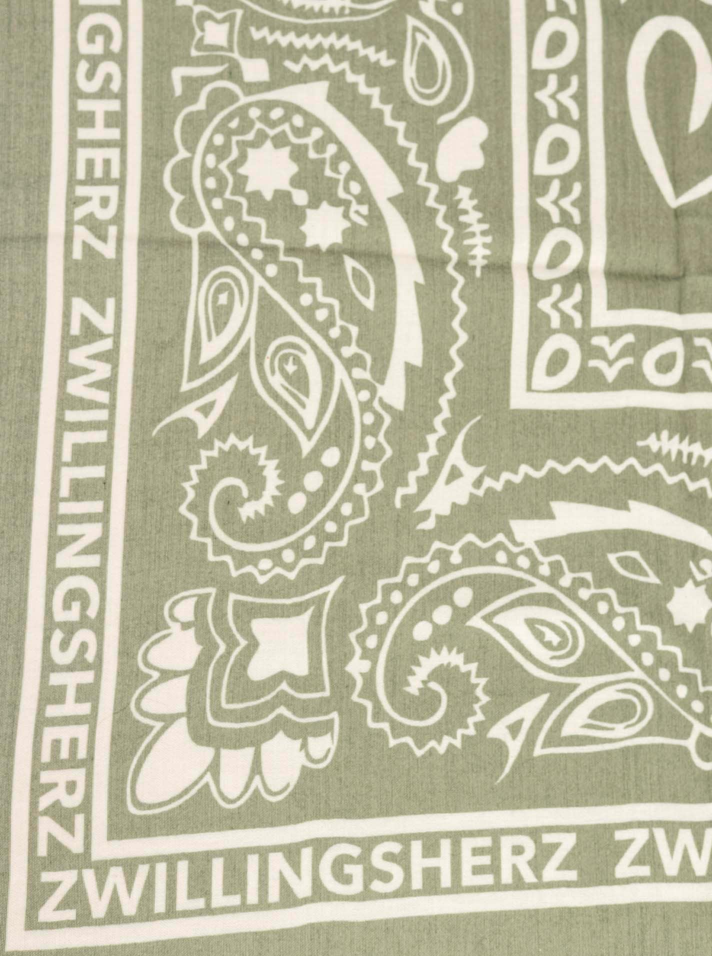 Zwillingsherz Modetuch »"Paisley Pattern"« Paisley Muster, Fransenabschlüsse rundum, leichtes Material