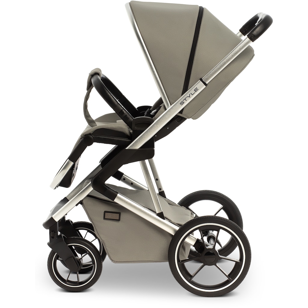 Moon Kombi-Kinderwagen »Style, taupe«, 22 kg, ; Kinderwagen