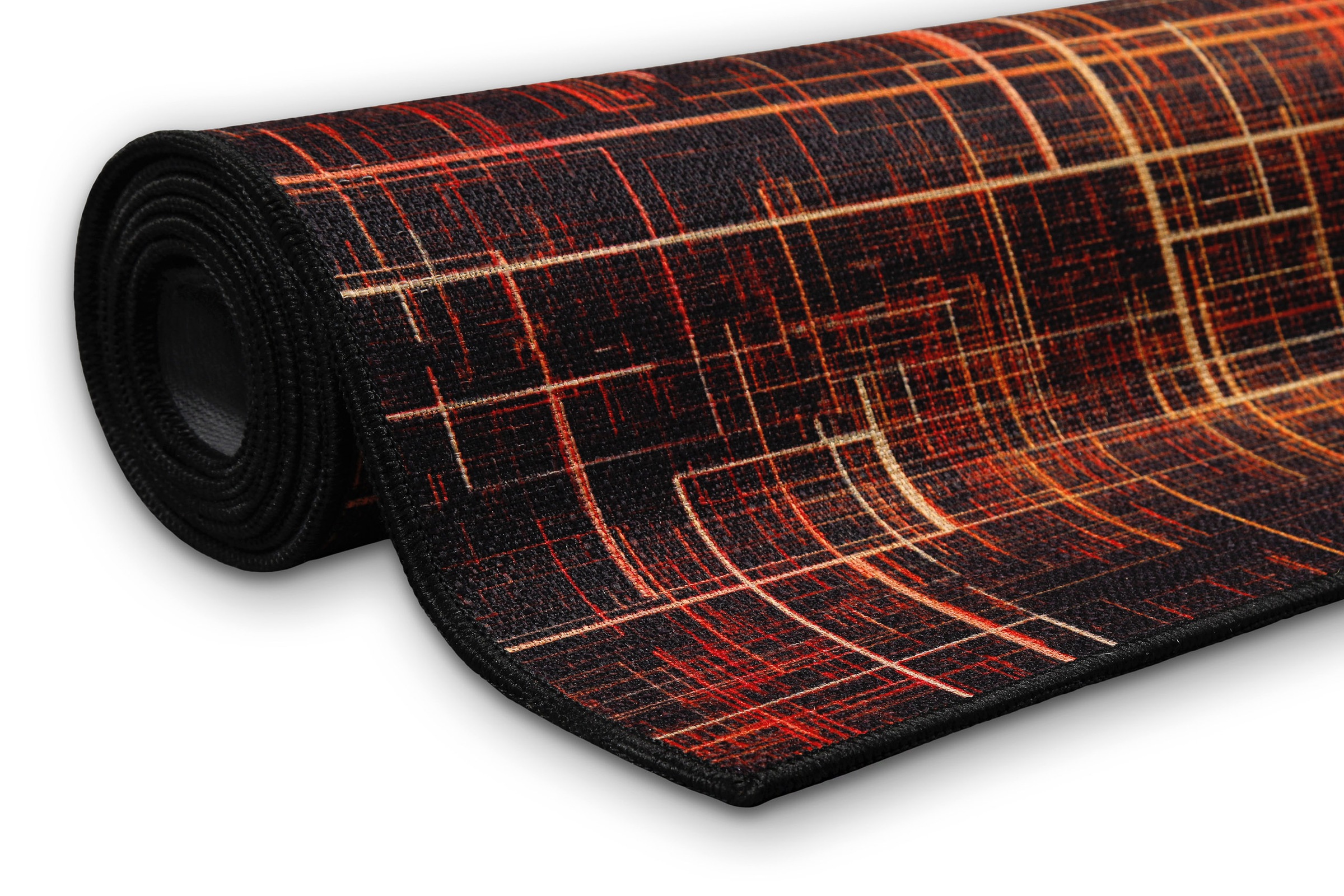 Wecon home Teppich »Quantum Warp«, rechteckig, 5 mm Höhe, Gamer Teppich, gewebt, geometrisch, robust, Gaming Room, rutschfest