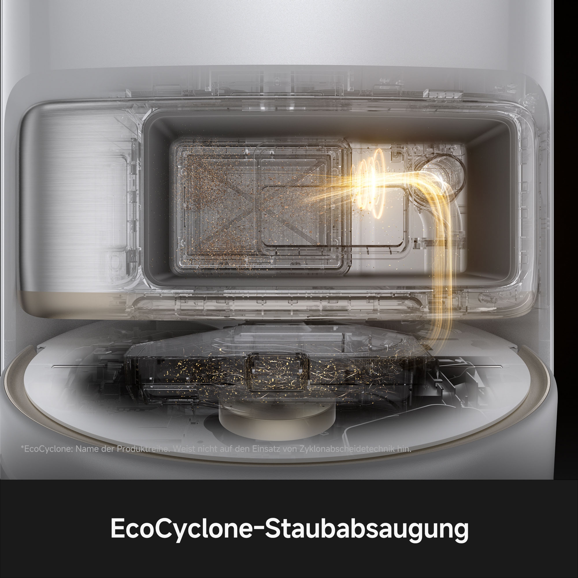 Mova Saugroboter »V70 Ultra Complete, MaxiReachX-Doppelverlängerung« 40.000 Pa Saugkraft, 15N Abwärtsdruck & 300 U/min Wischen