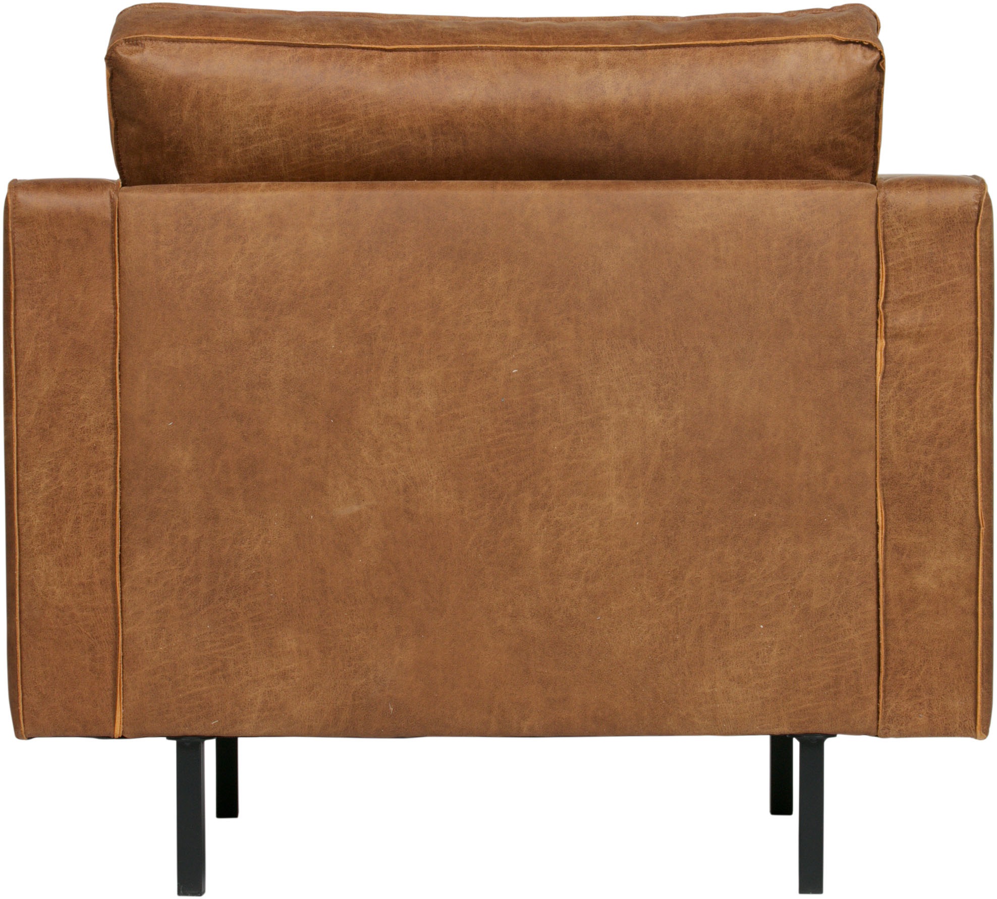 WOOOD Sessel »Rodeo Classic«, frei im Raum stellbar, mit recyceltem Leder, H 83 cm x B 98 cm