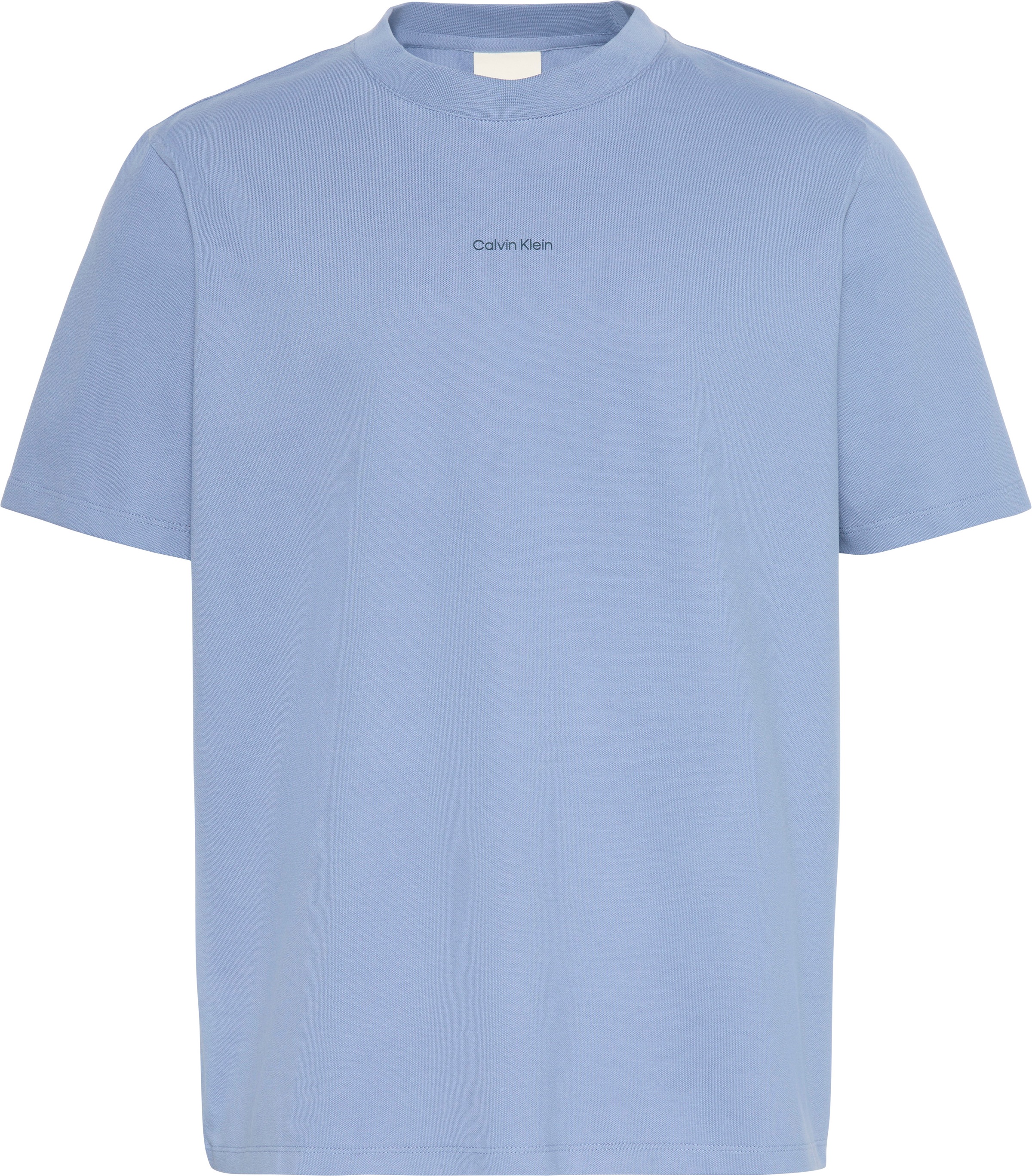 Calvin Klein T-Shirt »SS STRETCH PIQUE NANO EASY TEE« Mit Rundhalsausschnitt