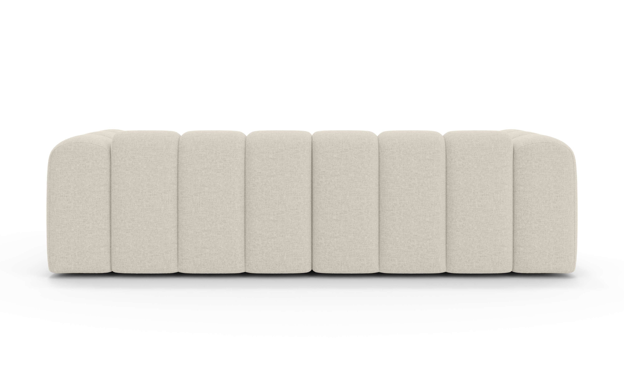 OTTO home Ecksofa »KALLIE Design-Sofa mit Wellenunterfederung, Bubble-Optik, 248/186/72cm«, moderne Steppung, hoher Sitzkomfort und modernes Design