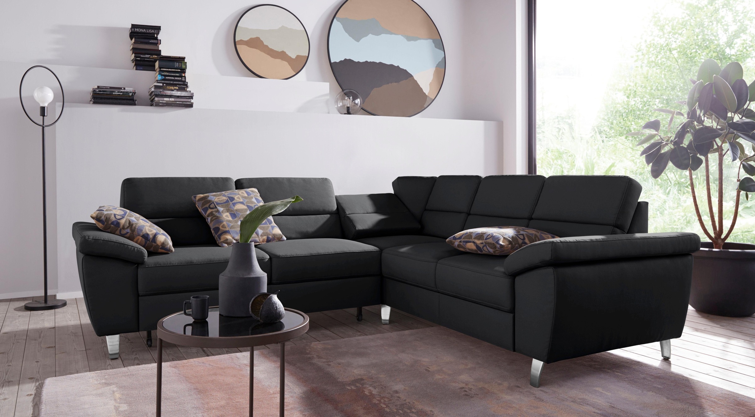 sit&more Ecksofa »Sorano L-Form«, wahlweise mit Bett- und Relaxfunktion, inkl. Bettkasten
