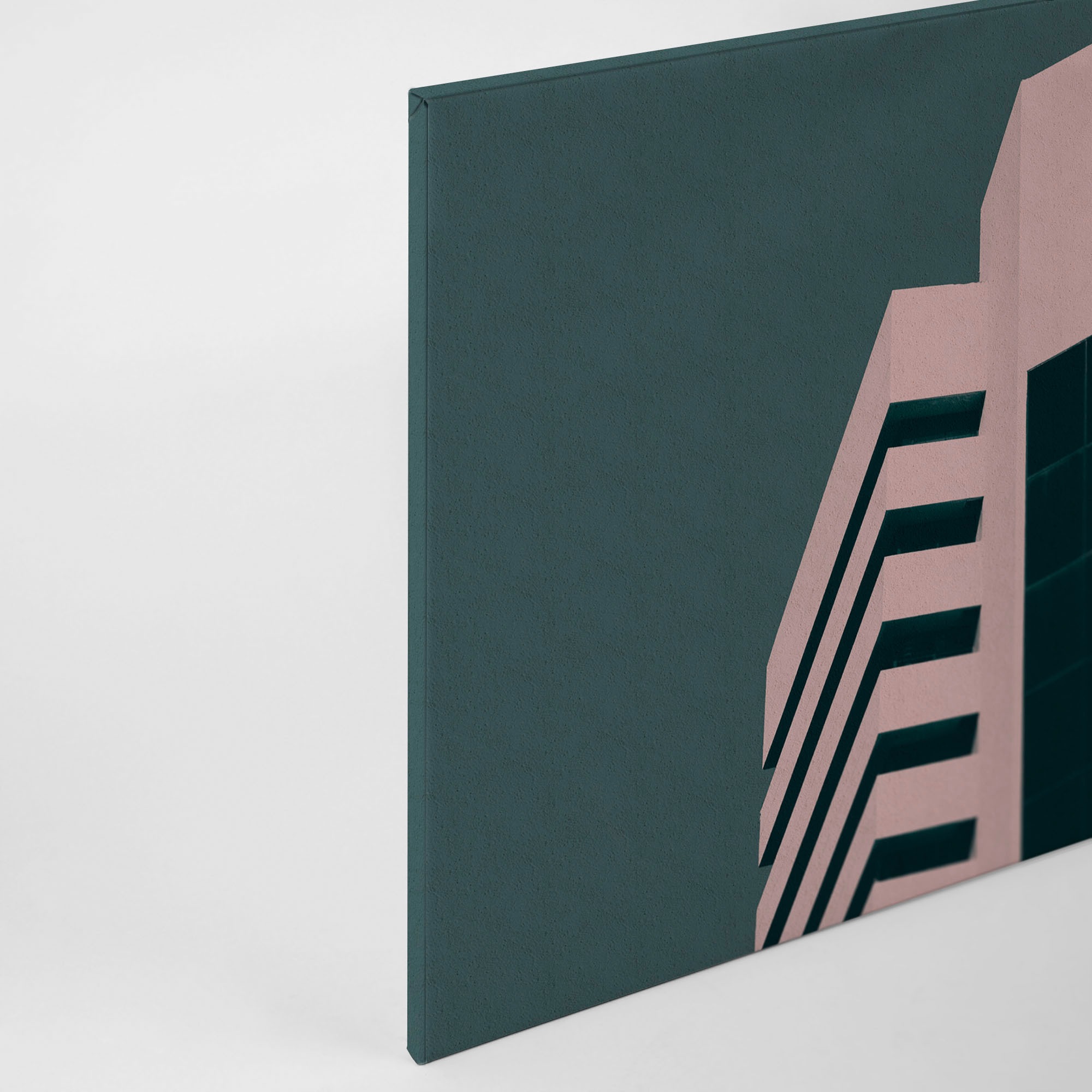 A.S. Création Leinwandbild »skyscraper«, Kunst-Modern-Kinder, (1 St.), Gebäude Keilrahmen Bild Grafisch Leinwand-Bild Wohnzimmer modern Wand