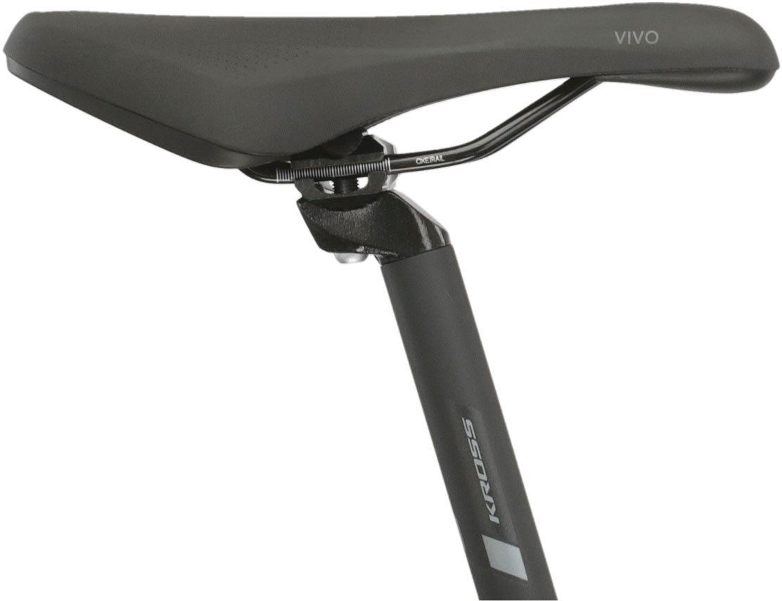 Kross Mountainbike »Hardtail Level 1.0«, 16 Gang, Shimano, ACERA M3020 Schaltwerk, Kettenschaltung