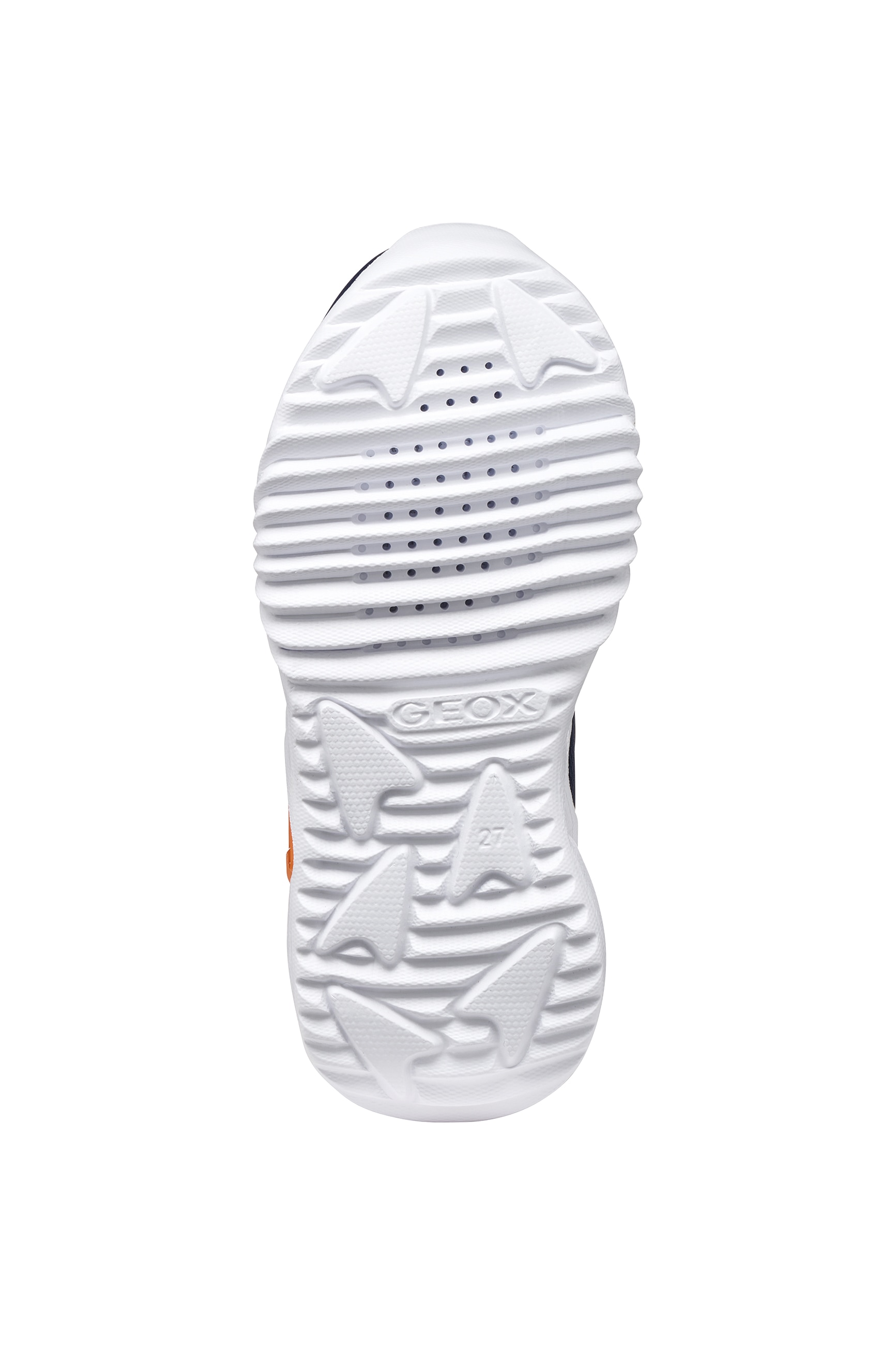 Geox Sneaker »J ASSISTER BOY«  Klettschuh mit Blinkfunktion, Größenschablone zum Download