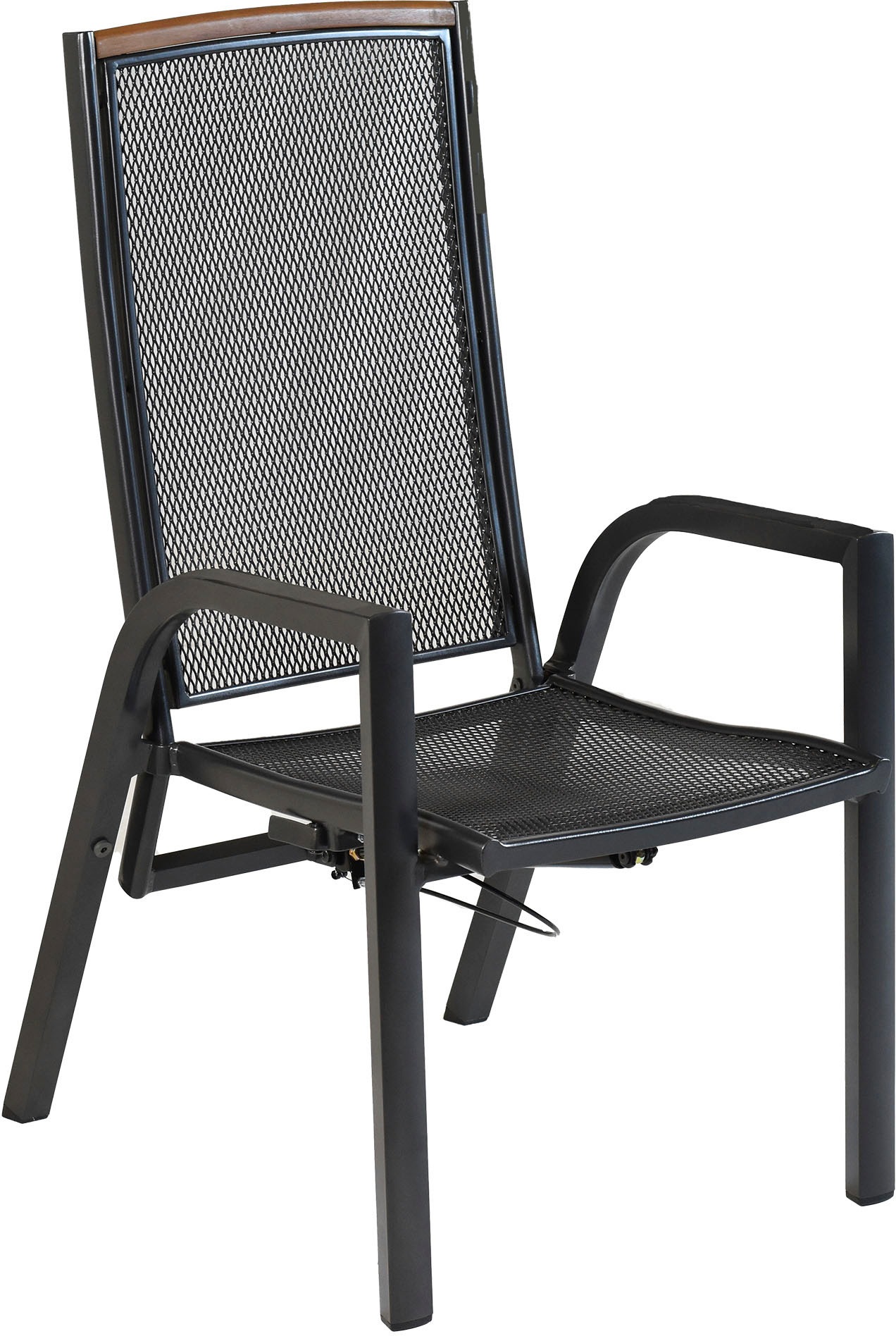 MERXX Gartensessel »»Tilos«« Set, Rückenabschluss aus Akazienholz, 2 Stk. t günstig online kaufen