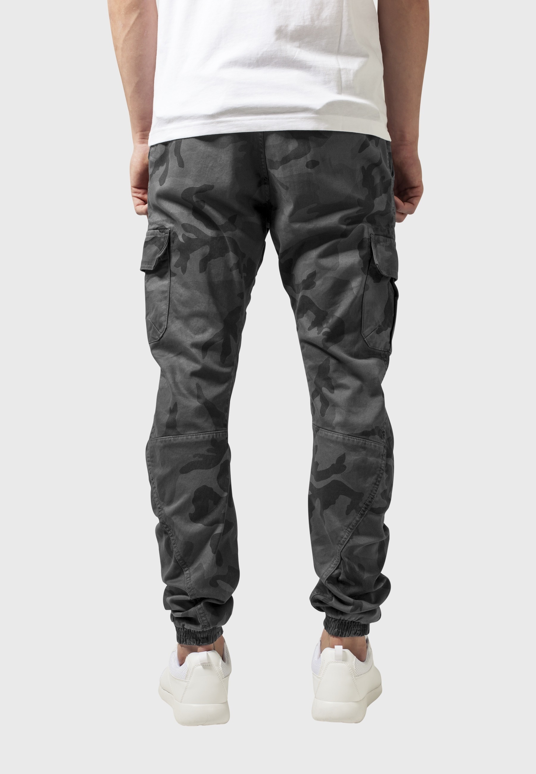 URBAN CLASSICS Cargohose »Urban Classics Herren Camo Cargo Jogging Pants«