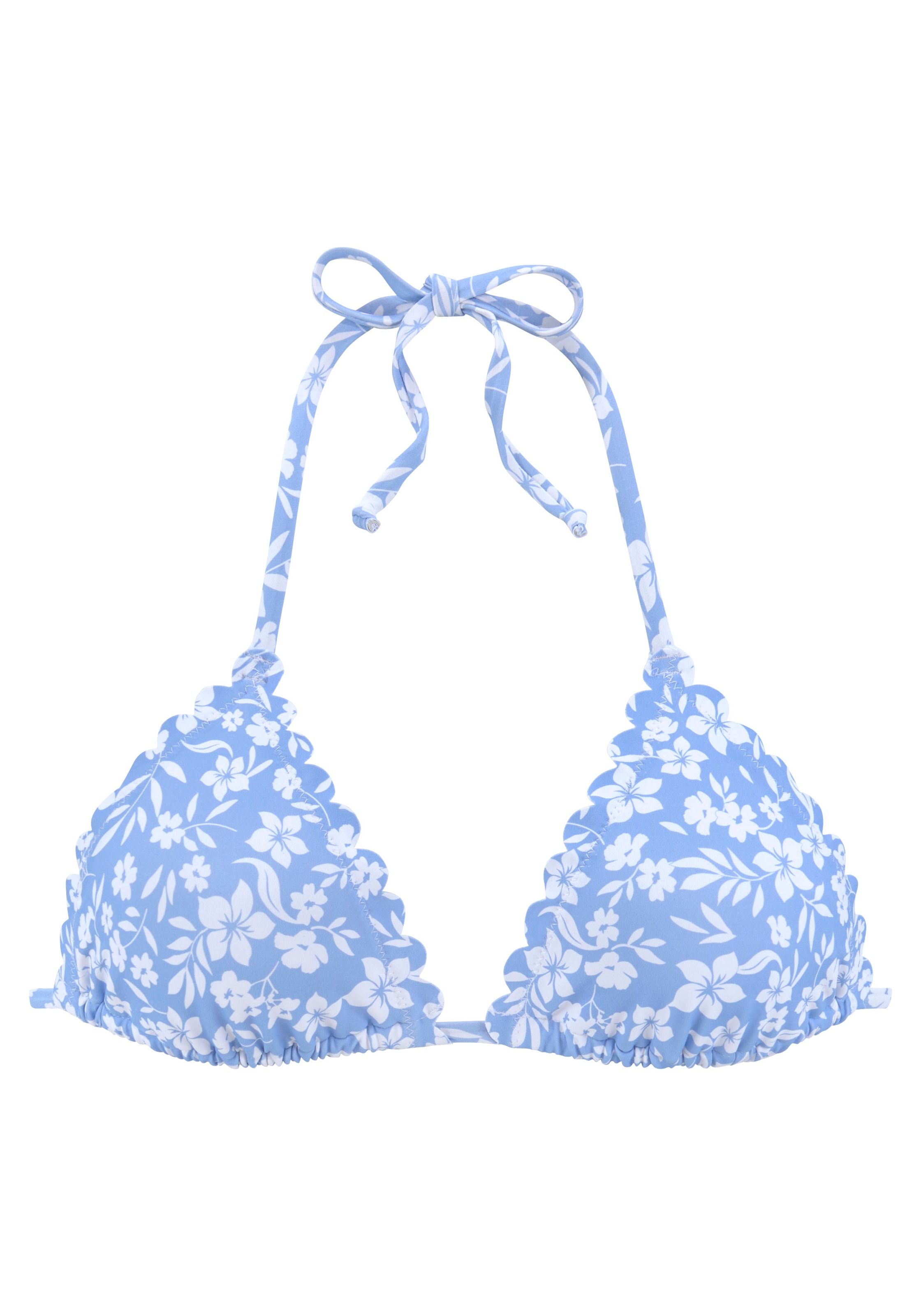 Vivance Triangel-Bikini-Top »Leni«, mit gelaserter Wellenkante