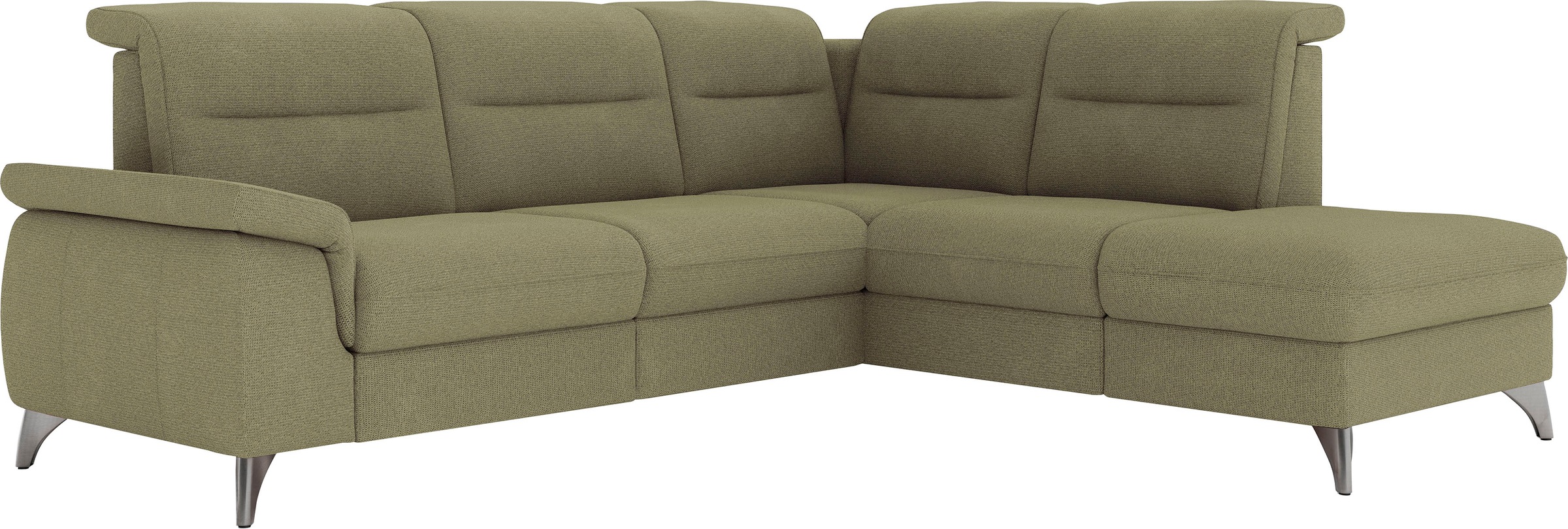 sit&more Ecksofa »Astoria L-Form«, wahlweise mit motorischer Relaxfunktion