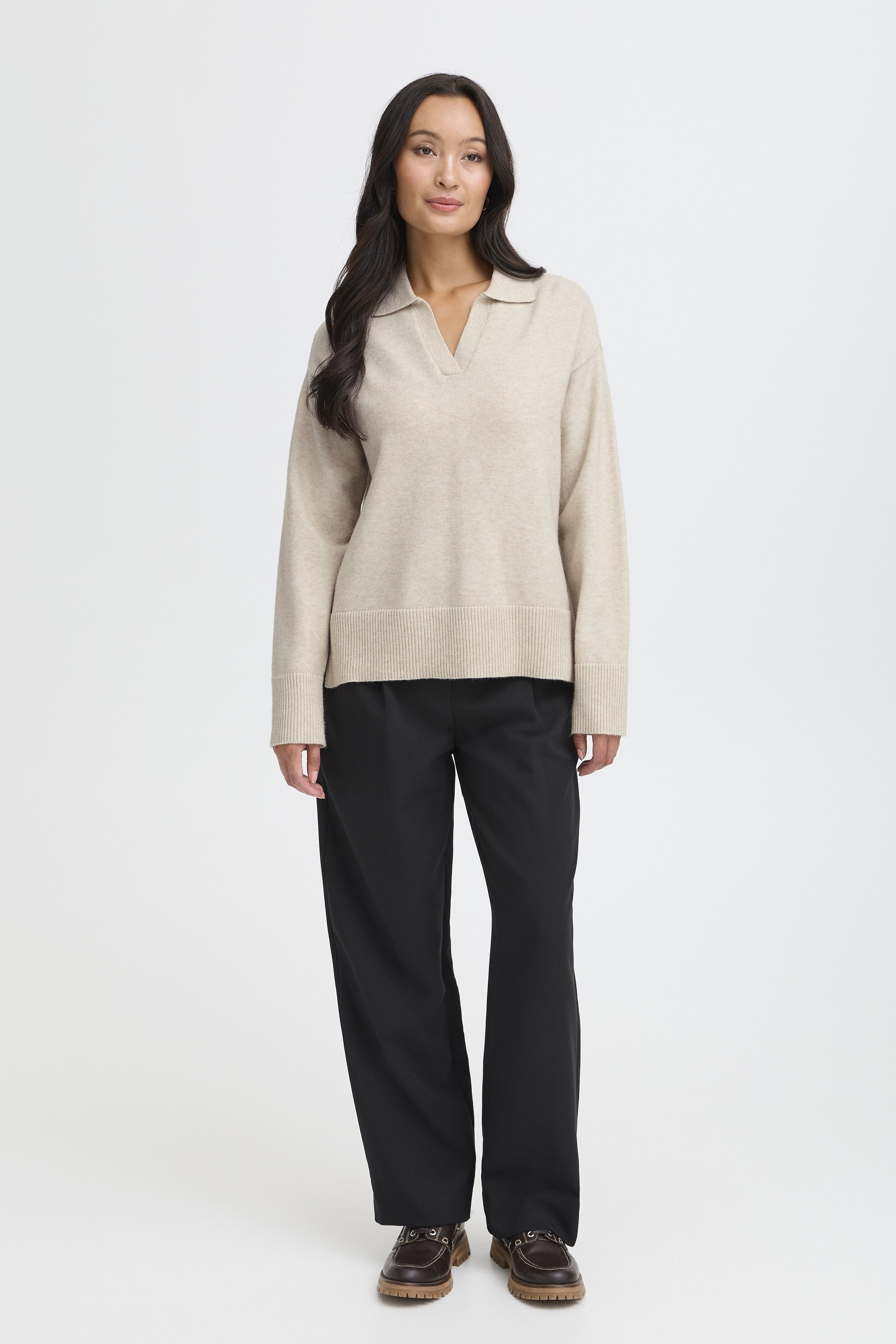 fransa Strickpullover »Strickpullover FRBITTE«