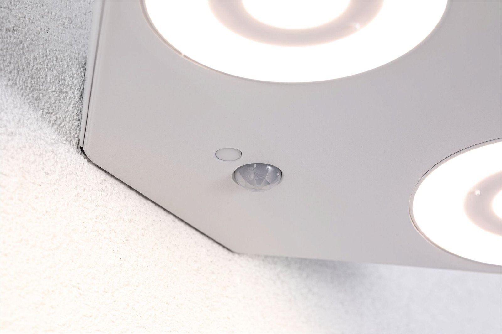 Paulmann LED Außen-Wandleuchte »Silma IP44 280x176mm 3000K 2x5,5 / 2x0,7W 2x600lm 230V Aluminium«, 2 flammig, Bewegungsmelder Zweifacher Lichtaustritt IP44