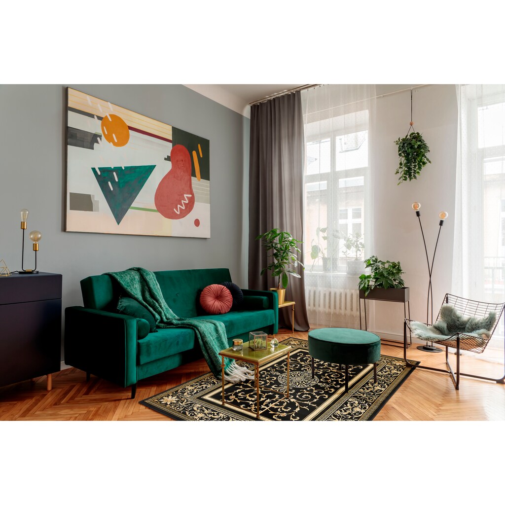 LUXOR living Teppich »Kendra«, rechteckig, 9 mm Höhe, Orient Optik, Wohnzimmer